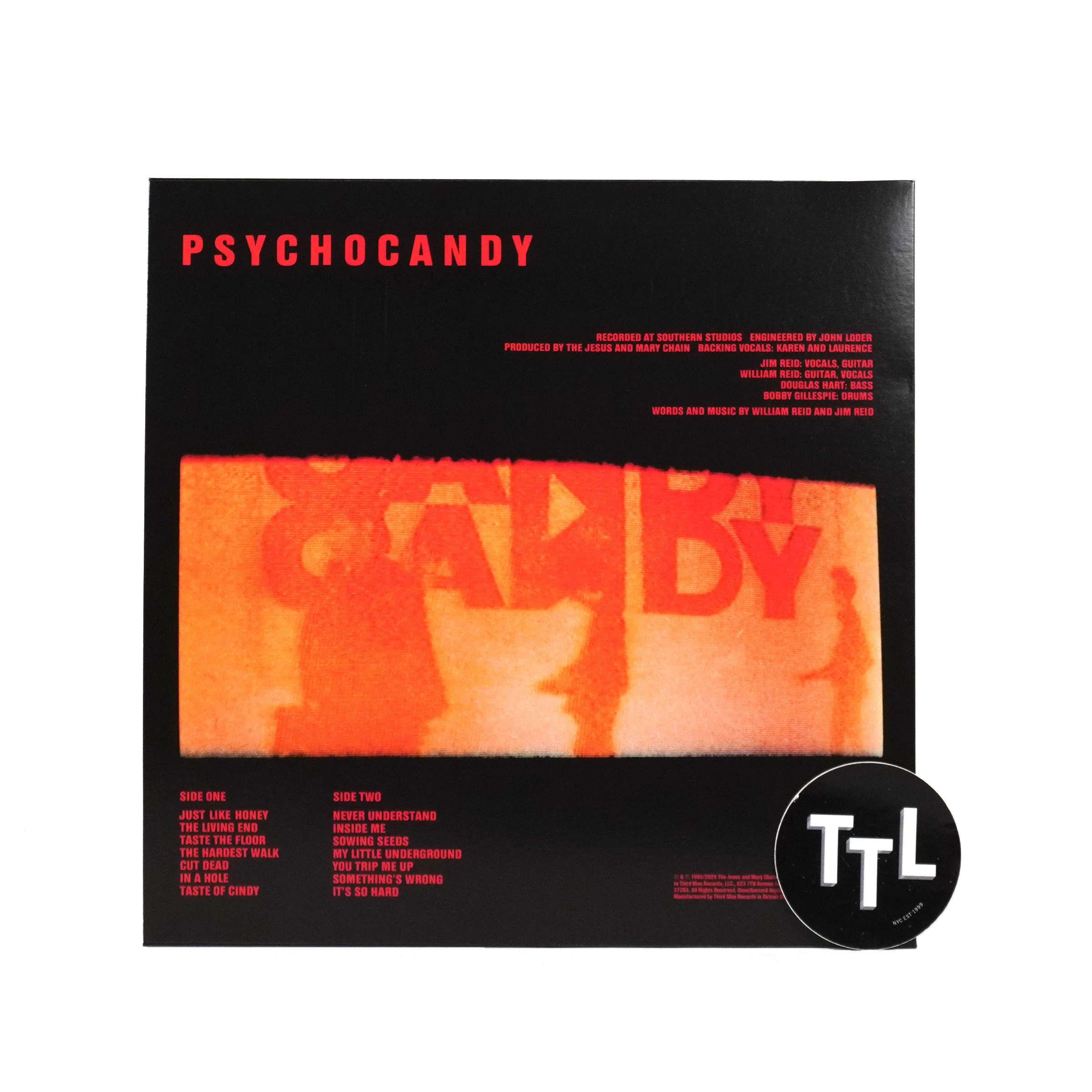 The Jesus And Mary Chain: Psychocandy - 40th Anniversary Edition Vinyl LP - Image 3