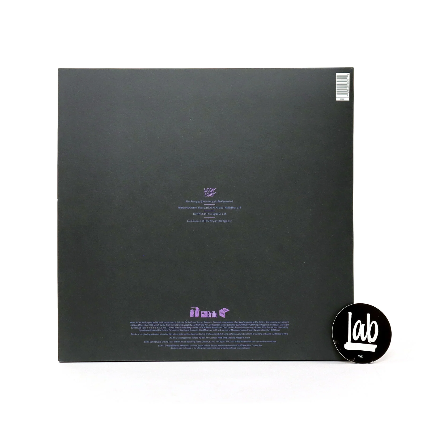 The Knife: Silent Shout Vinyl 2LP - Image 3