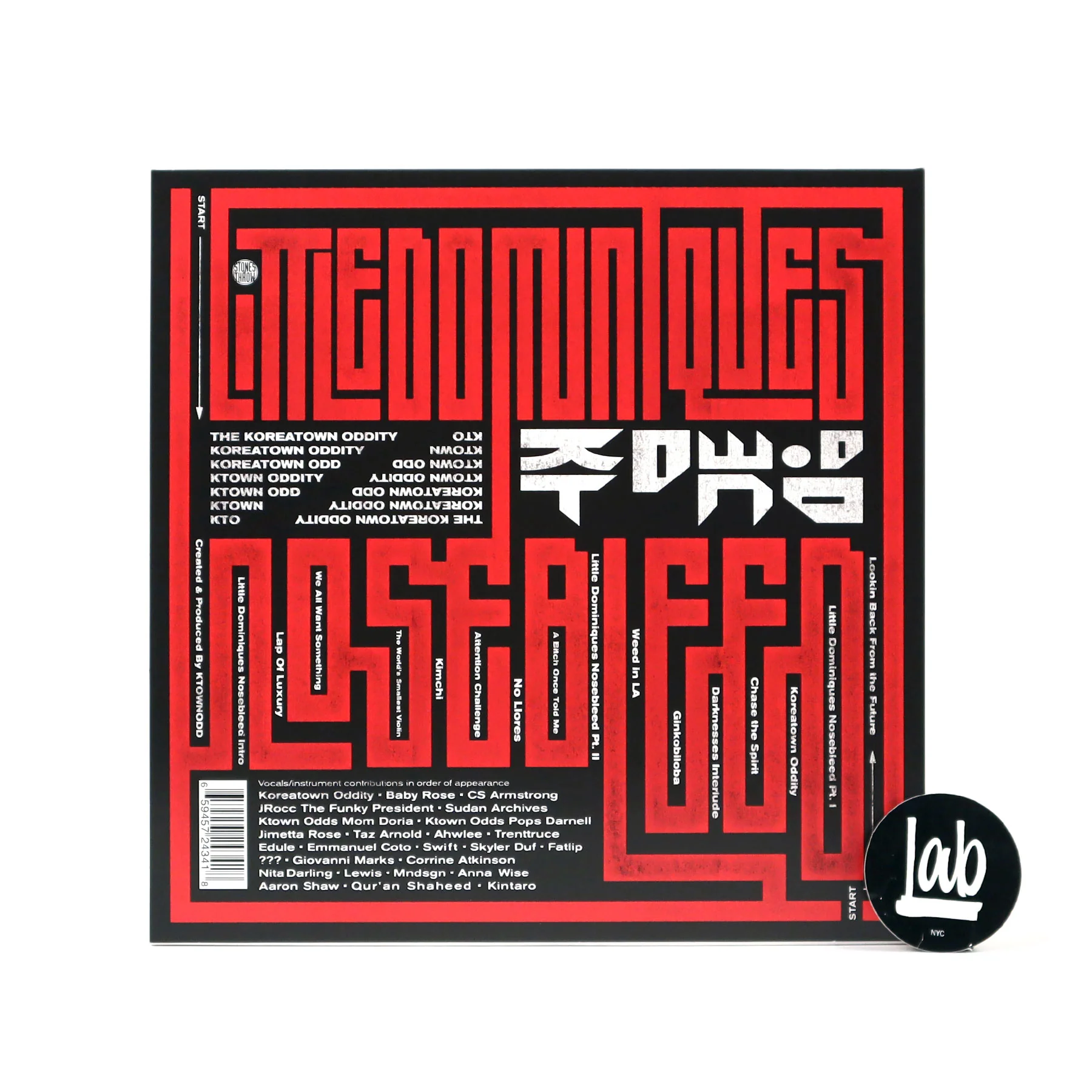 The Koreatown Oddity: Little Dominiques Nosebleed Vinyl 2LP - Image 3