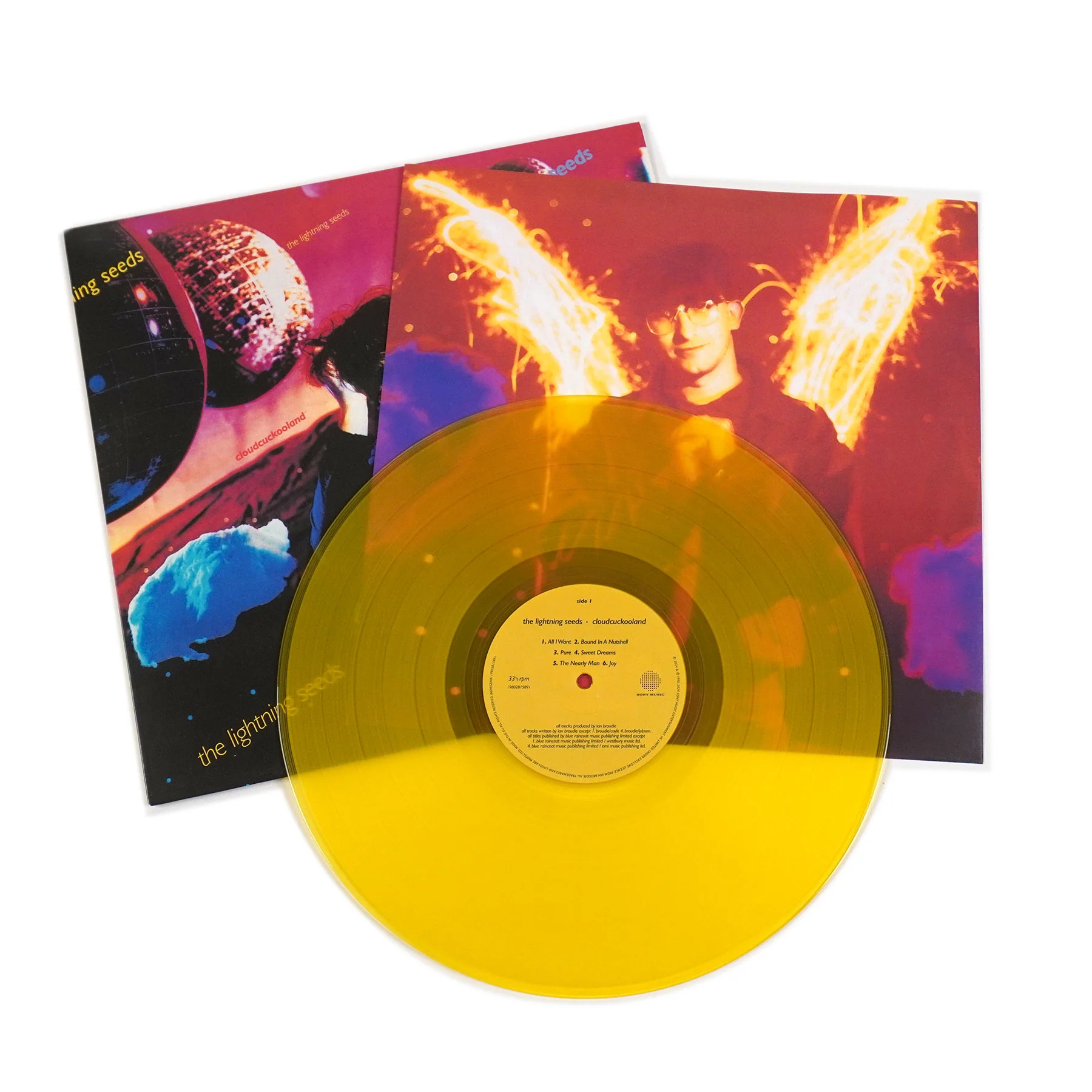The Lightning Seeds: Cloudcuckooland (Import, Colored Vinyl) Vinyl LP - Image 2
