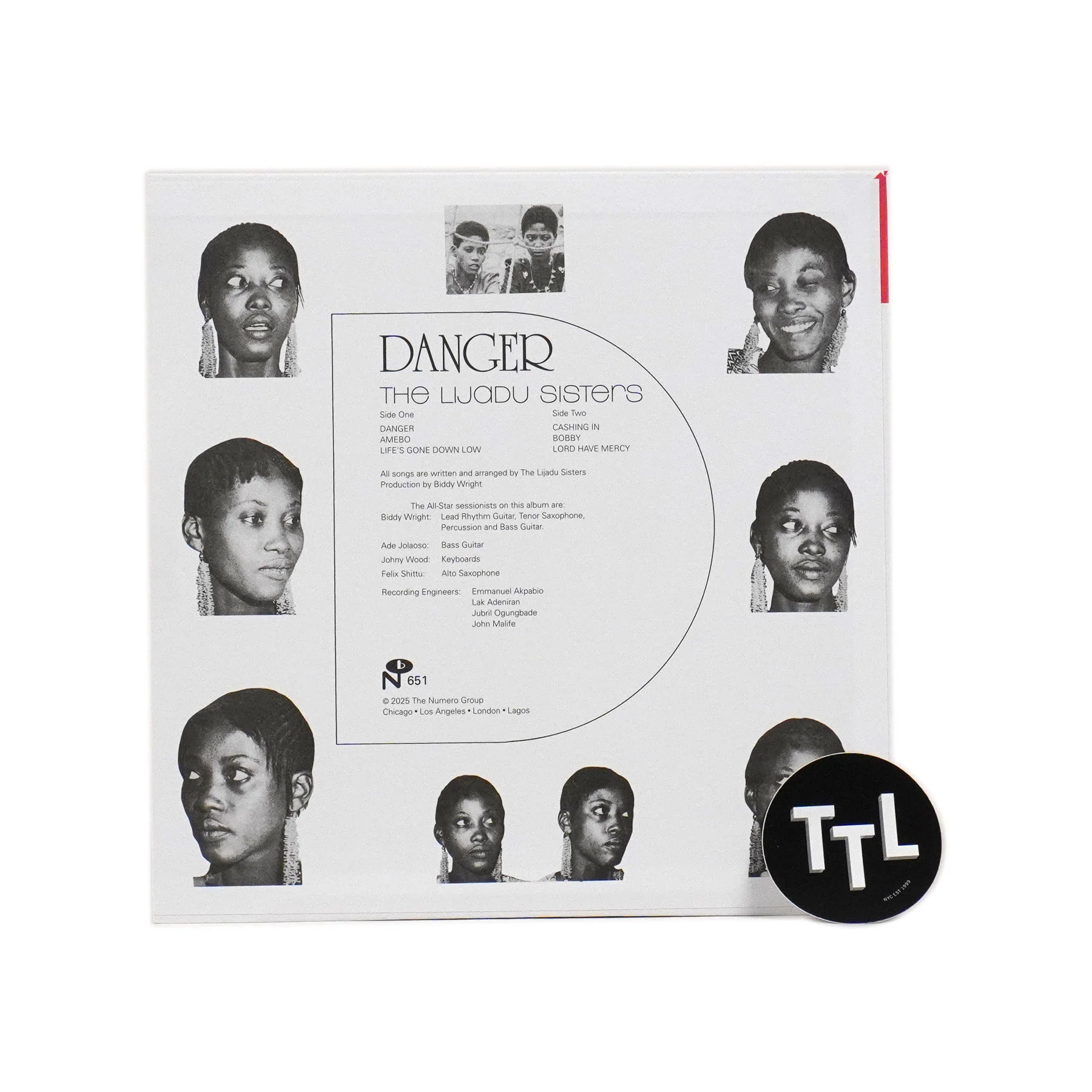 The Lijadu Sisters: Danger (Colored Vinyl) Vinyl LP - Image 3