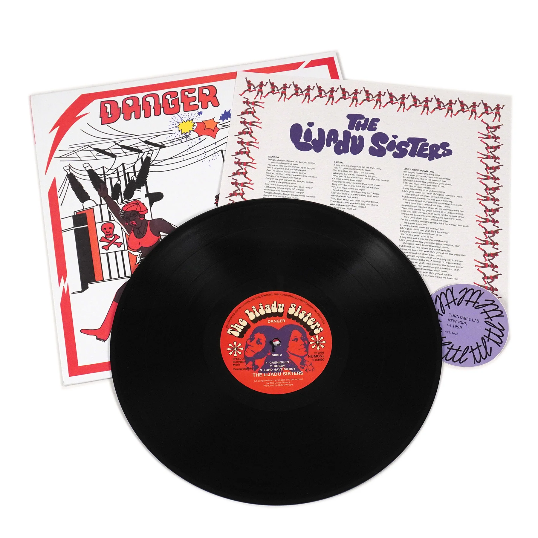 The Lijadu Sisters: Danger Vinyl LP - Image 2