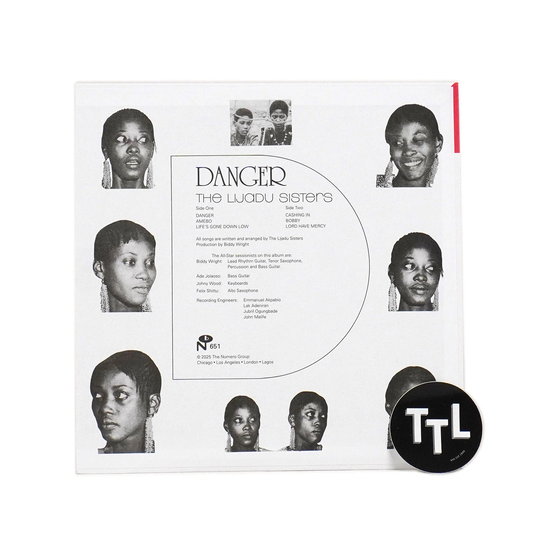 The Lijadu Sisters: Danger Vinyl LP - Image 3