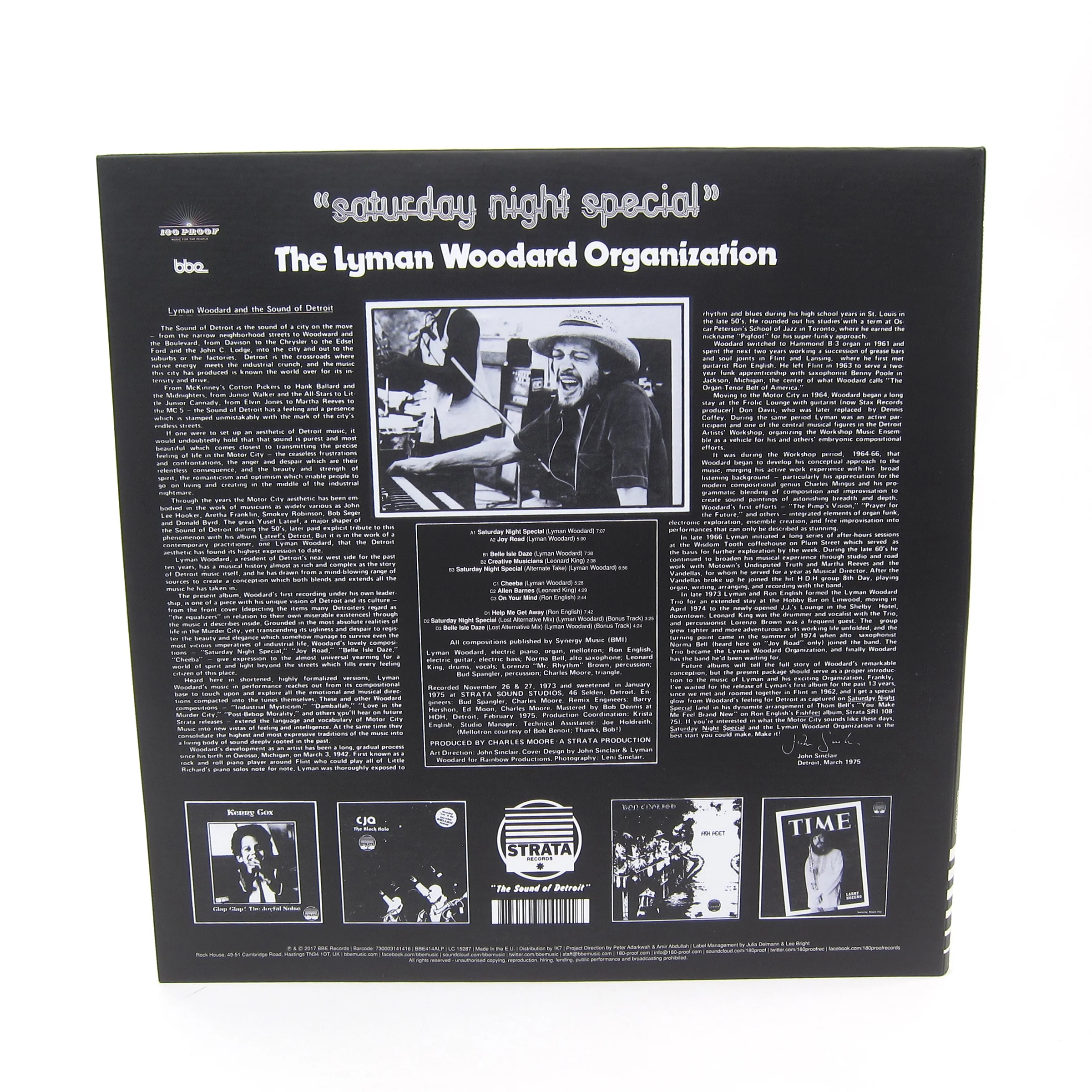 The Lyman Woodard Organization: Saturday Night Special Vinyl 2LP - Image 3