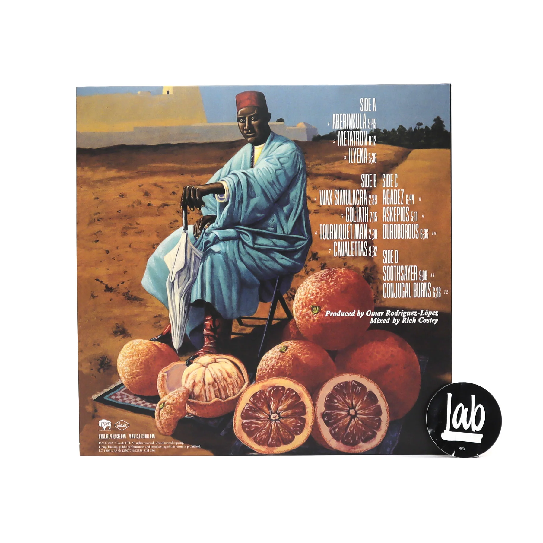 The Mars Volta: The Bedlam In Goliath (Indie Exclusive Colored Vinyl) Vinyl 3LP - Image 3