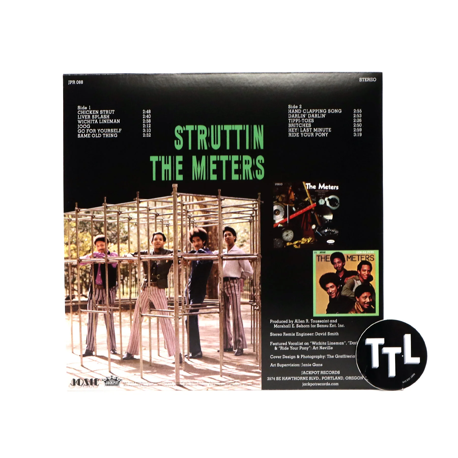 The Meters: Struttin' (Colored Vinyl) Vinyl LP - Image 3