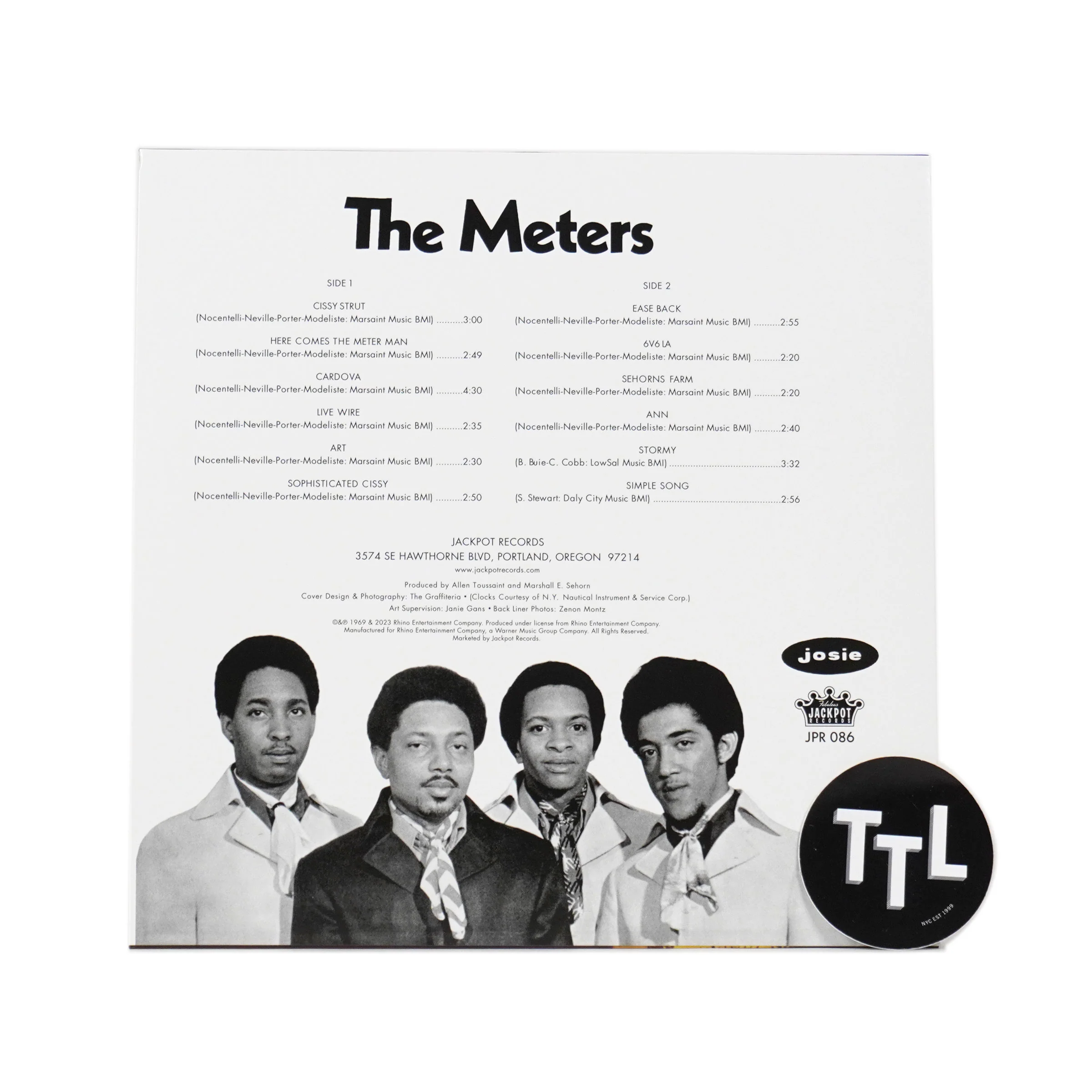 The Meters: The Meters Vinyl LP - Image 2