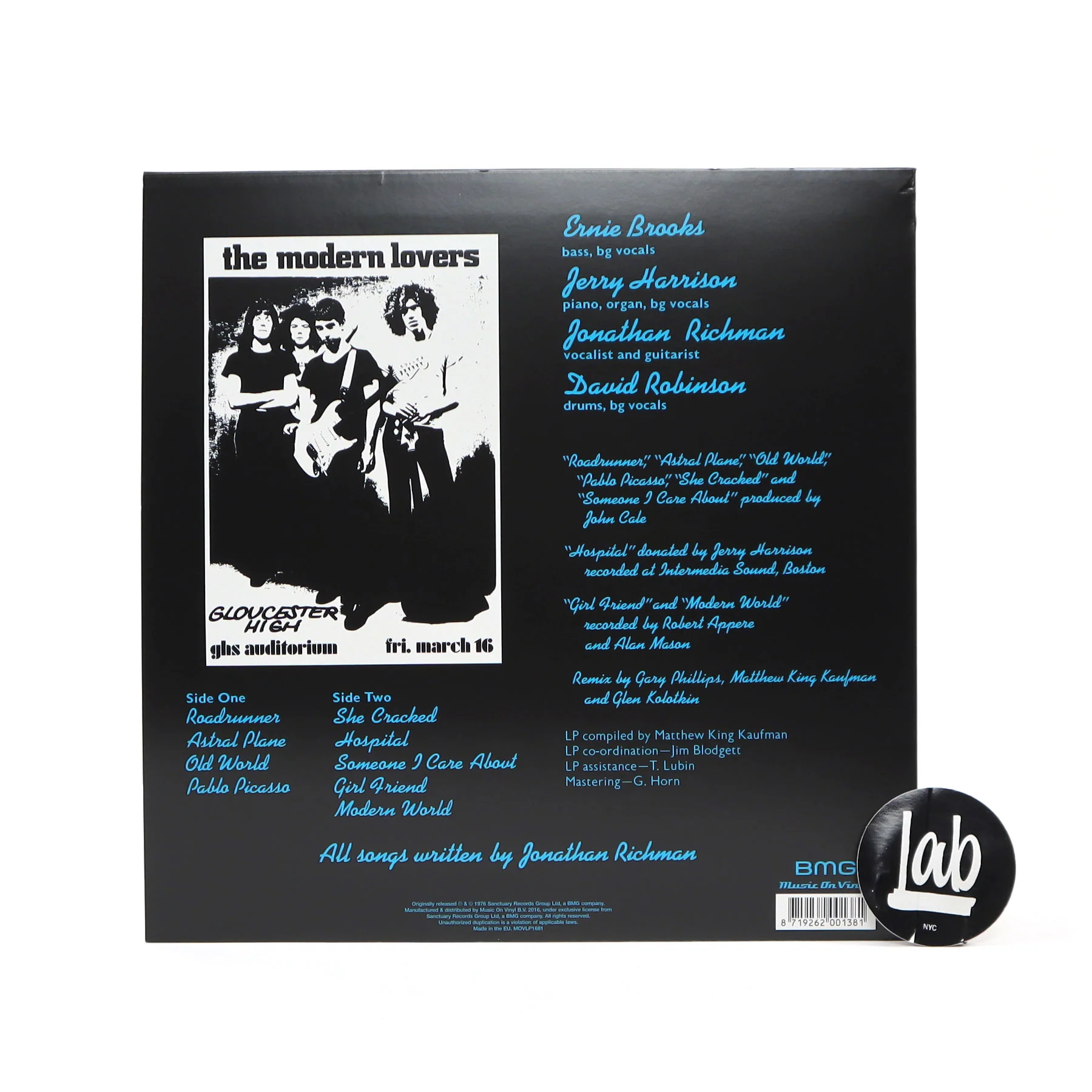The Modern Lovers: The Modern Lovers (Music On Vinyl 180g) Vinyl LP - Image 3