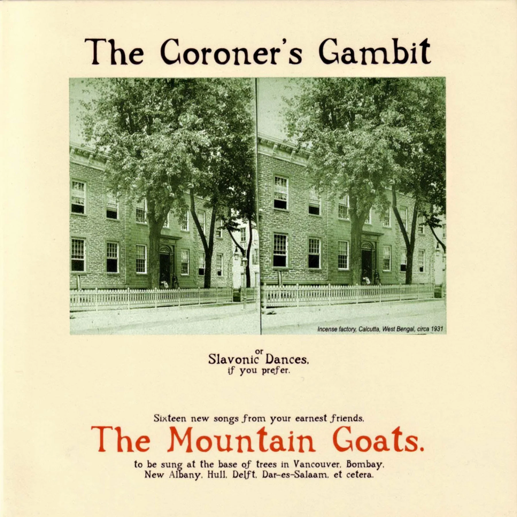 The Mountain Goats: The Coroner's Gambit Vinyl LP - Image 4