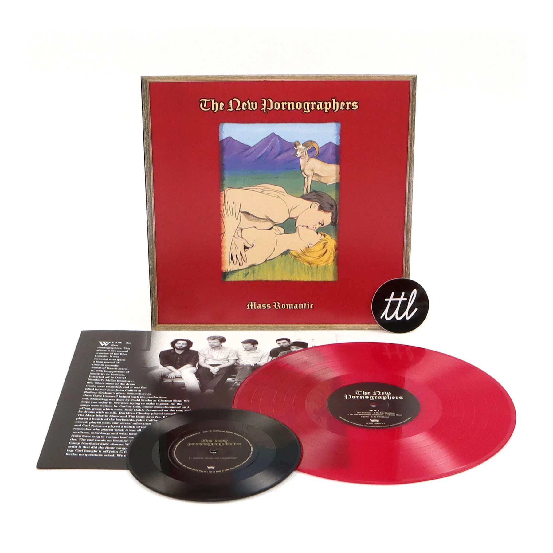 The New Pornographers: Mass Romantic (Colored Vinyl) Vinyl LP+7" - Image 2