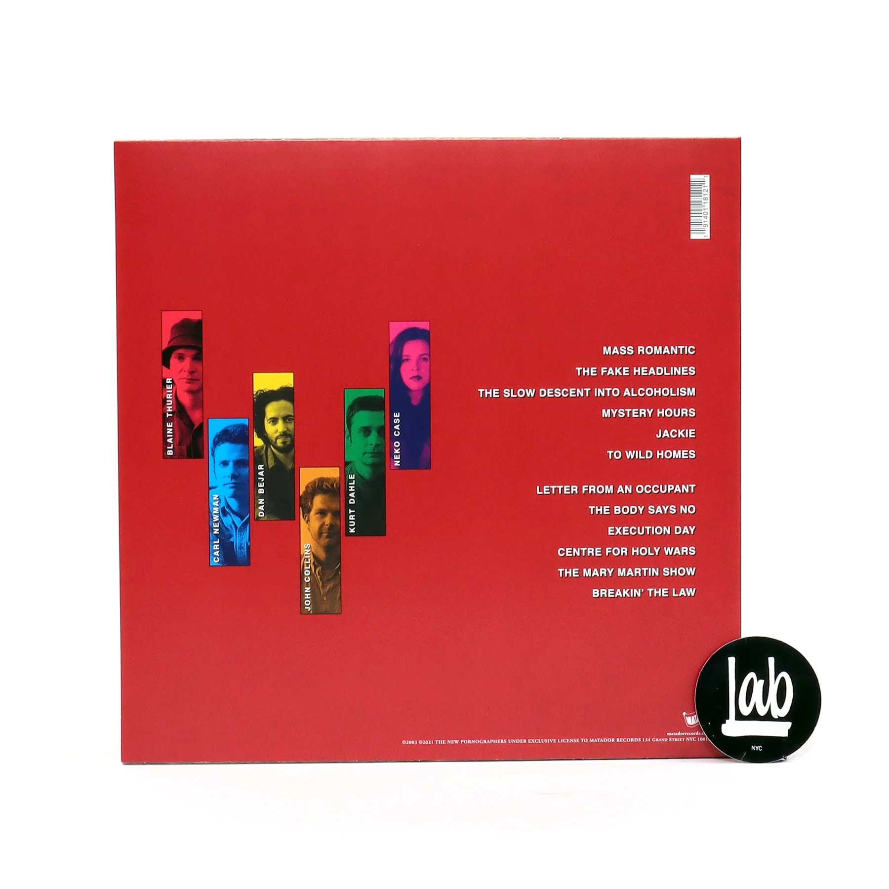 The New Pornographers: Mass Romantic (Colored Vinyl) Vinyl LP+7" - Image 3