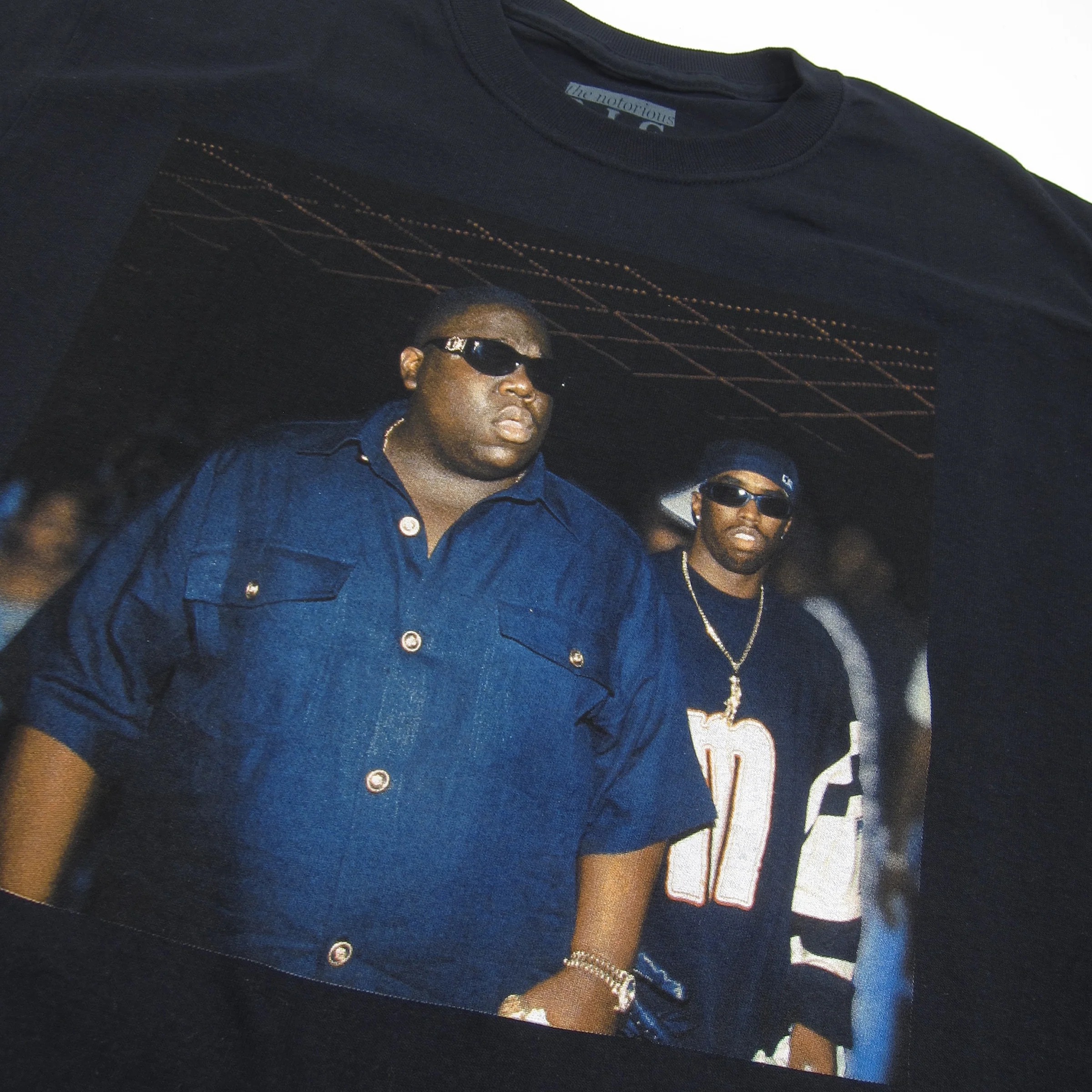 The Notorious B.I.G.: Biggie & Puff Club Shirt - Black - Image 2