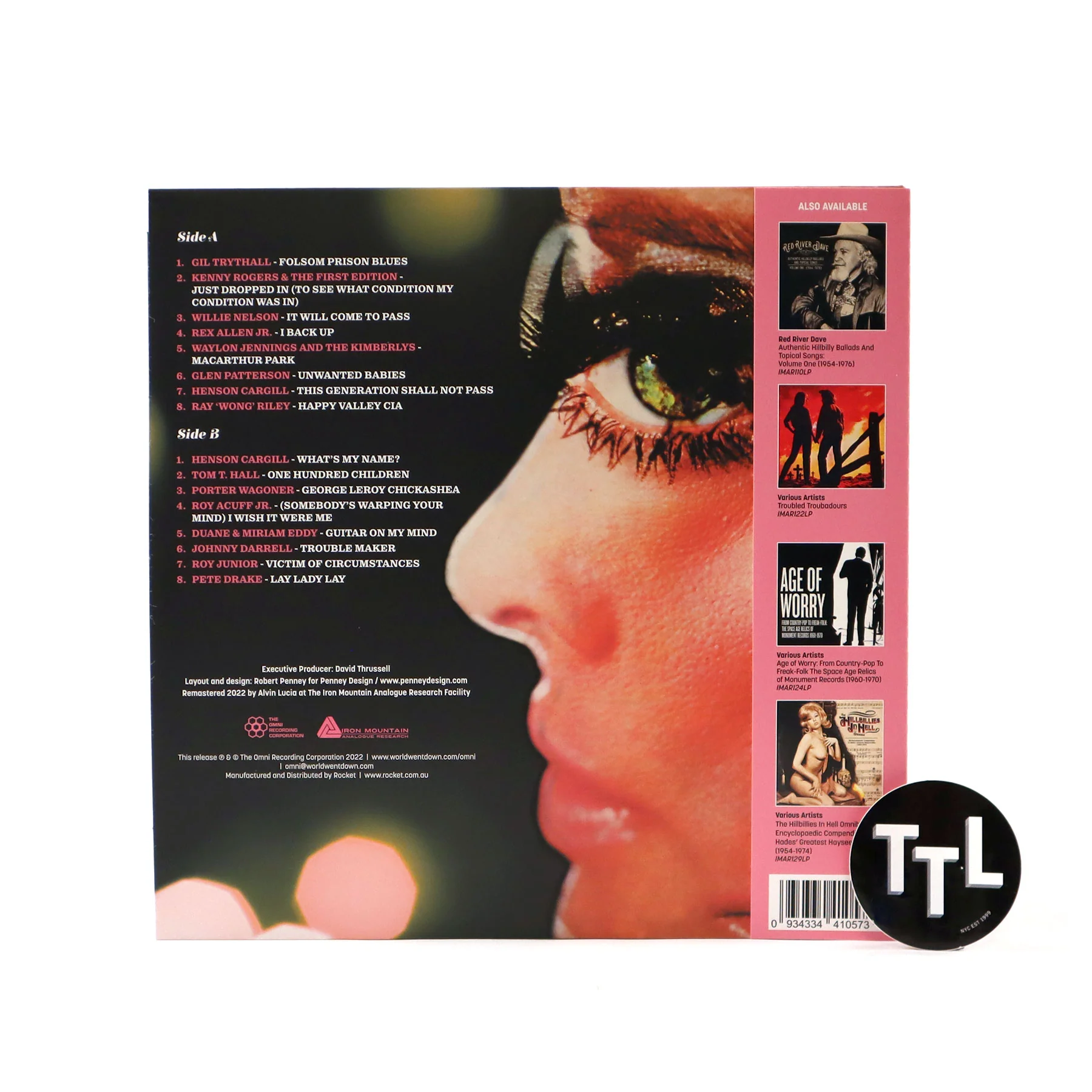 The Now Sound Of Nashville: Psychedelic Gestures In The Country Music Experience 1966-73 Vinyl LP - Image 3