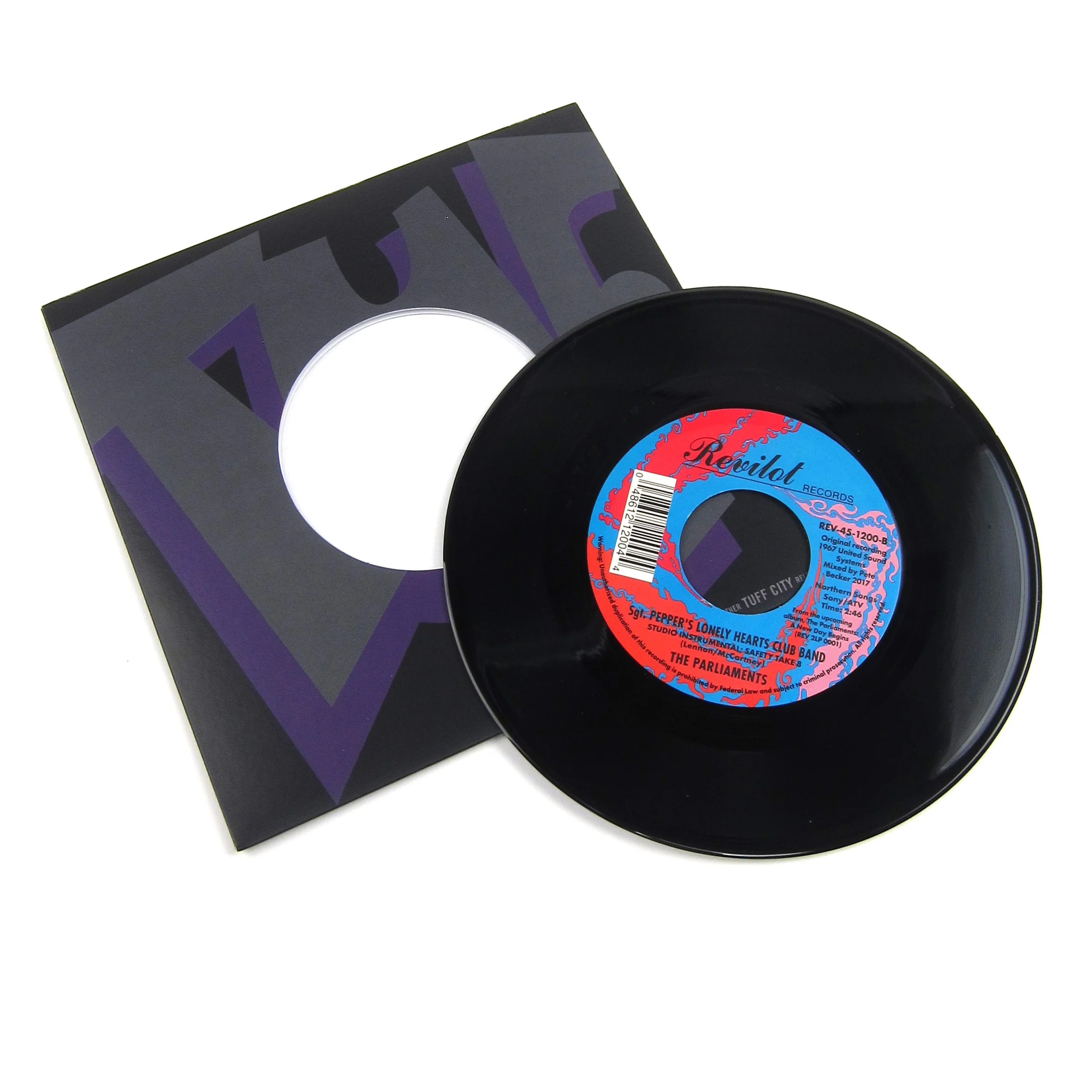 The Parliaments: Sgt. Pepper's Lonely Hearts Club Band Vinyl 7" - Image 2