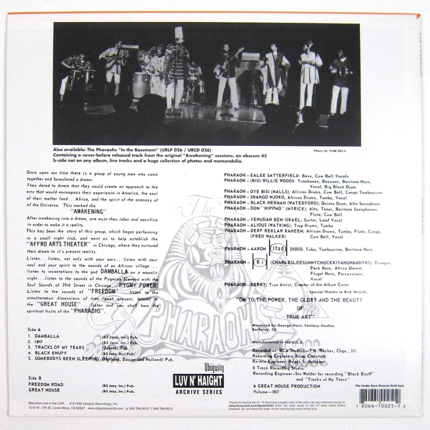 The Pharaohs: The Awakening Vinyl LP - Image 2