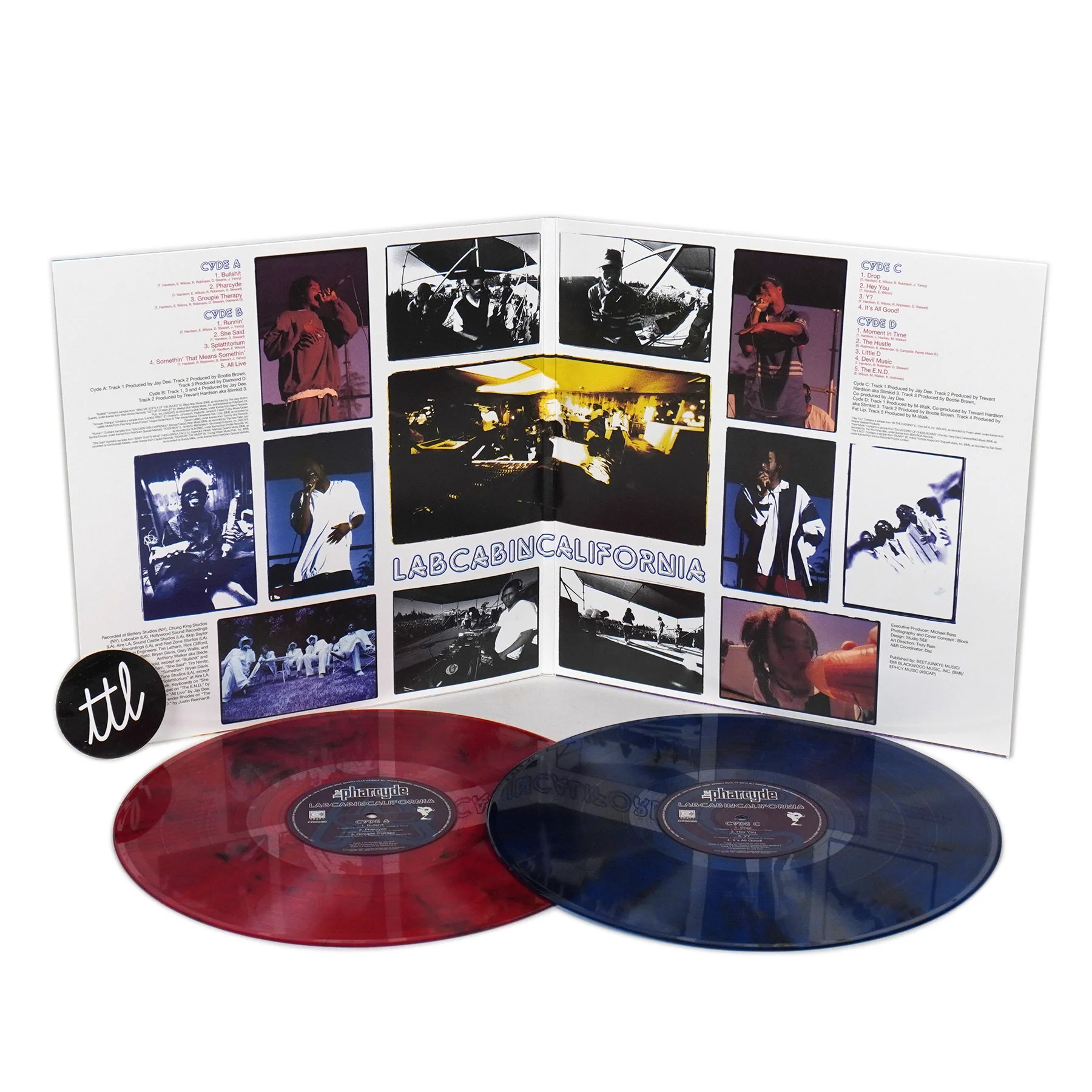 The Pharcyde: Labcabincalifornia (Indie Exclusive Colored Vinyl) Vinyl 2LP - Image 2