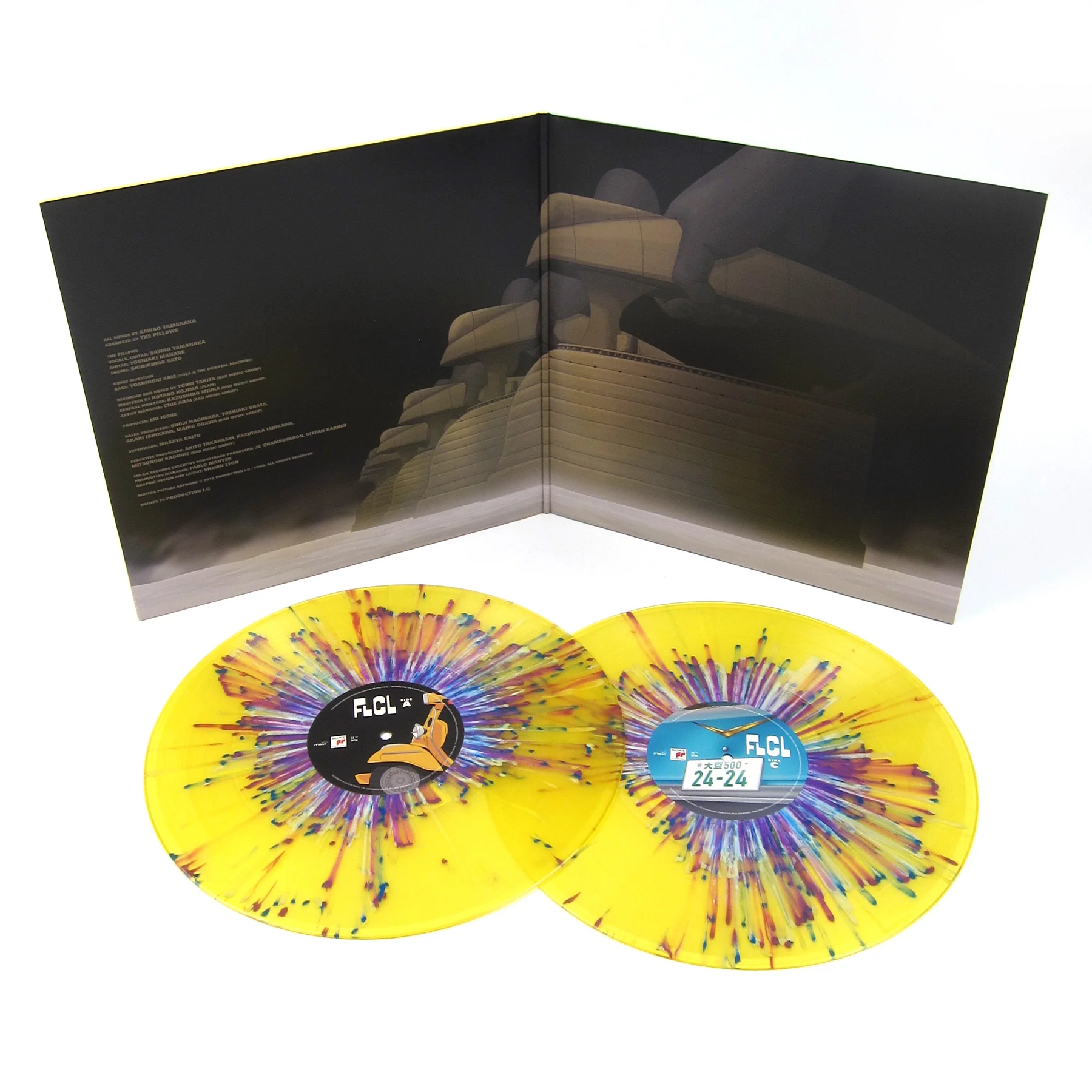 The Pillows: FLCL Progressive / Alternative (Splatter Colored Vinyl) Vinyl 2LP - Image 2
