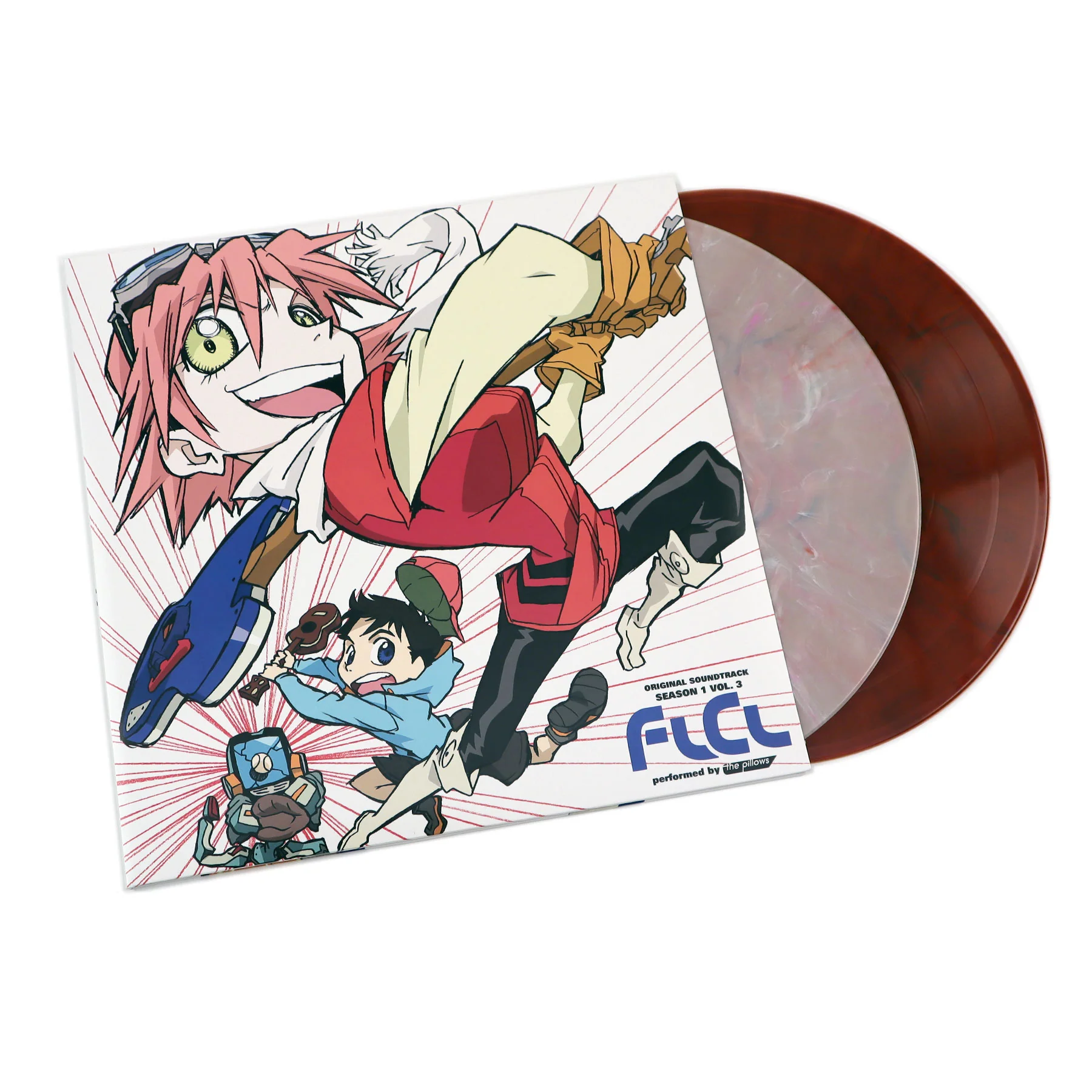 The Pillows: FLCL Season 1 Vol. 3 Soundtrack (Colored Vinyl) Vinyl 2LP - Image 2