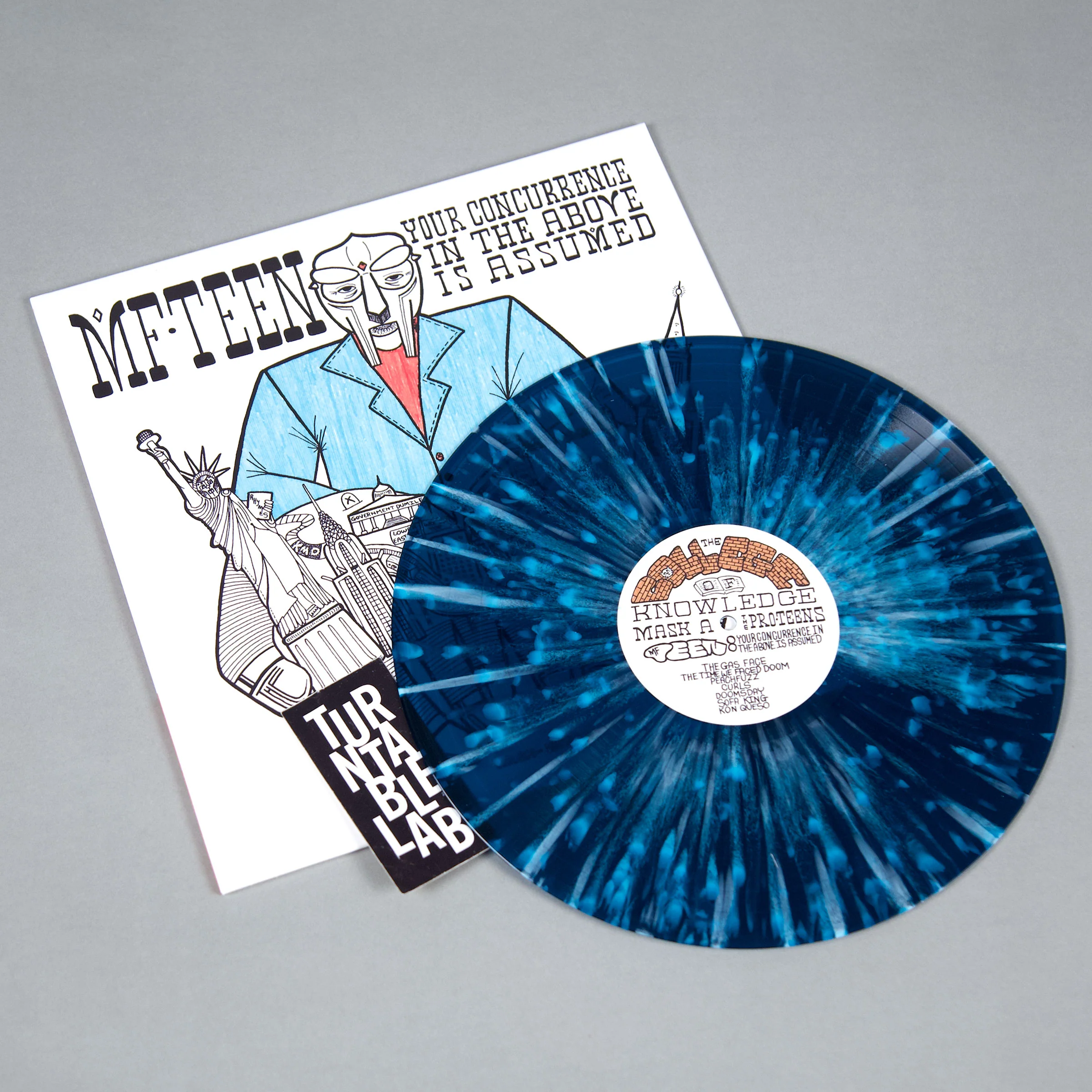 The Pro-Teens: MF TEEN - Your Concurrence In The Above Is Assumed (MF Doom Covers) (Colored Vinyl) Vinyl LP - Turntable Lab Exclusive - Image 2