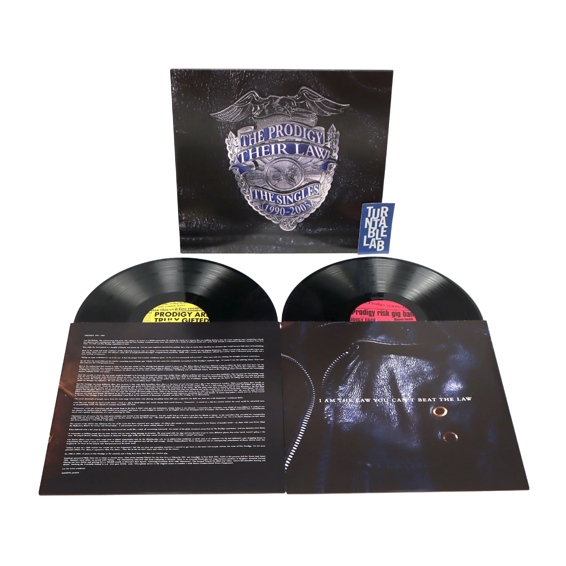 The Prodigy: Their Law - The Singles 1990-2005 Vinyl 2LP - Image 2