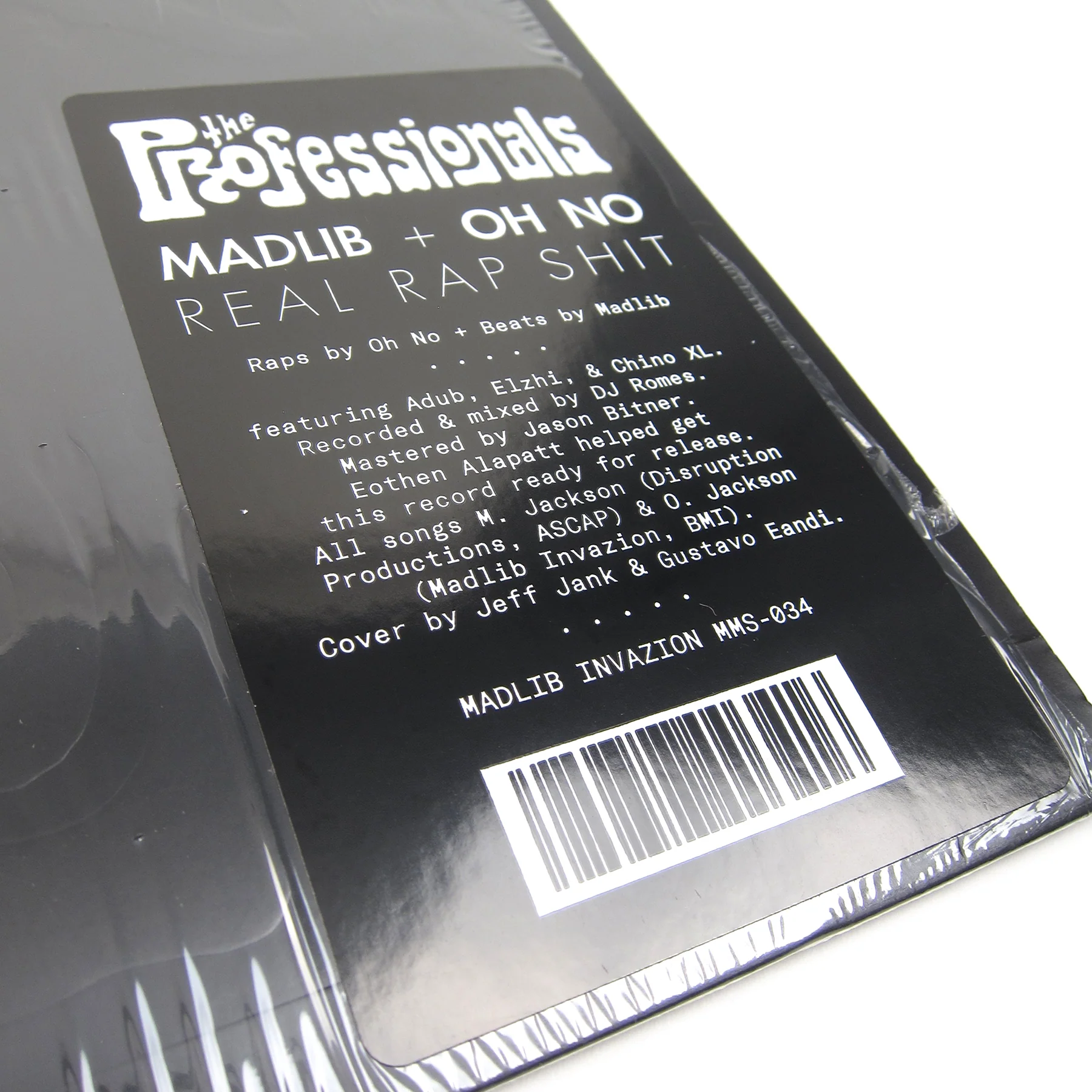 The Professionals: The Professionals (Oh No & Madlib) Vinyl LP - Image 4
