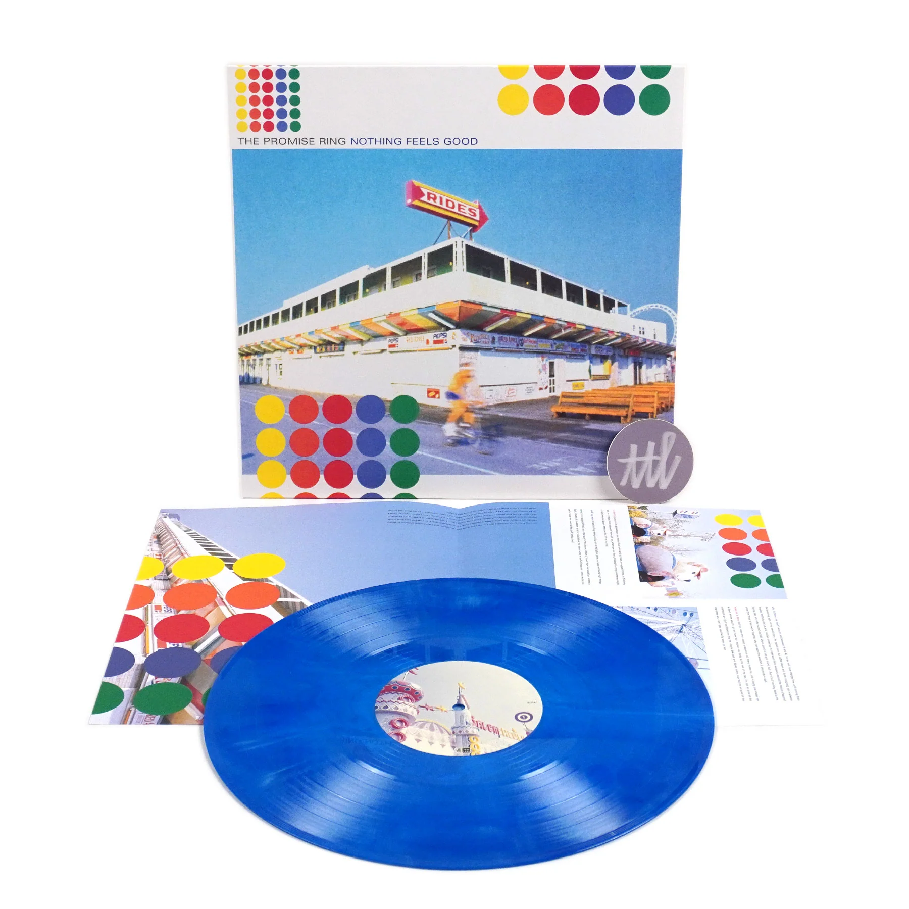 The Promise Ring: Nothing Feels Good (Blue & White Colored Vinyl) Vinyl LP - Image 2