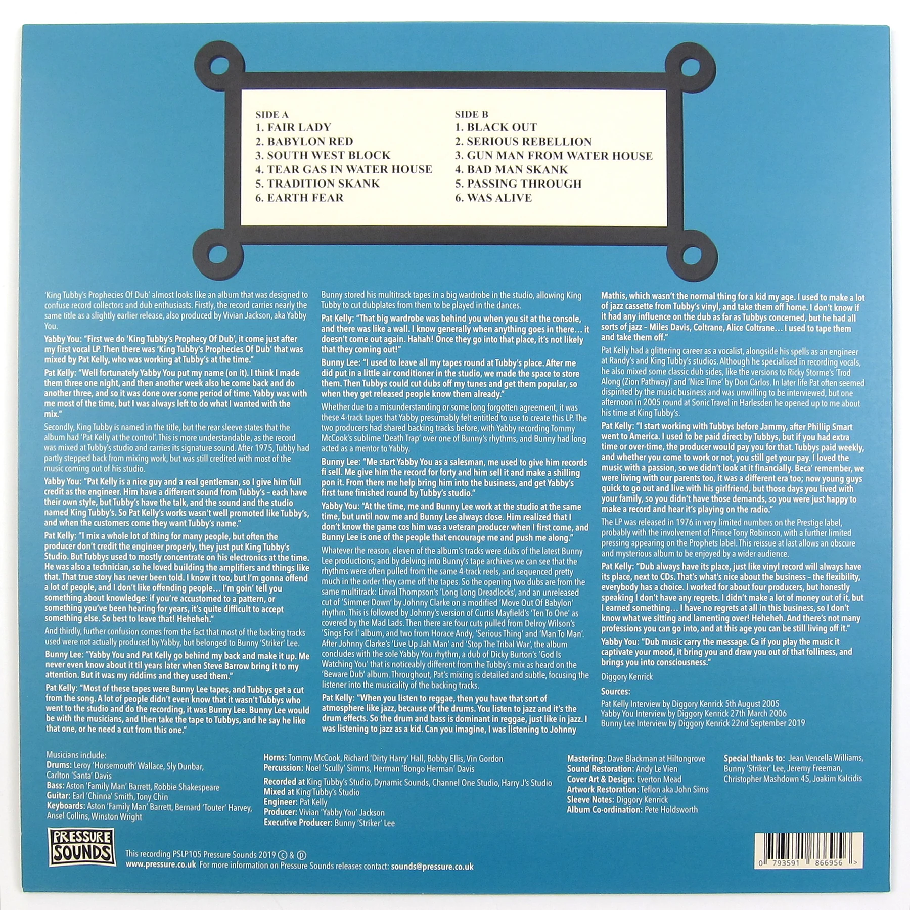 The Prophets: King Tubby's Prophecies Of Dub Vinyl LP - Image 2