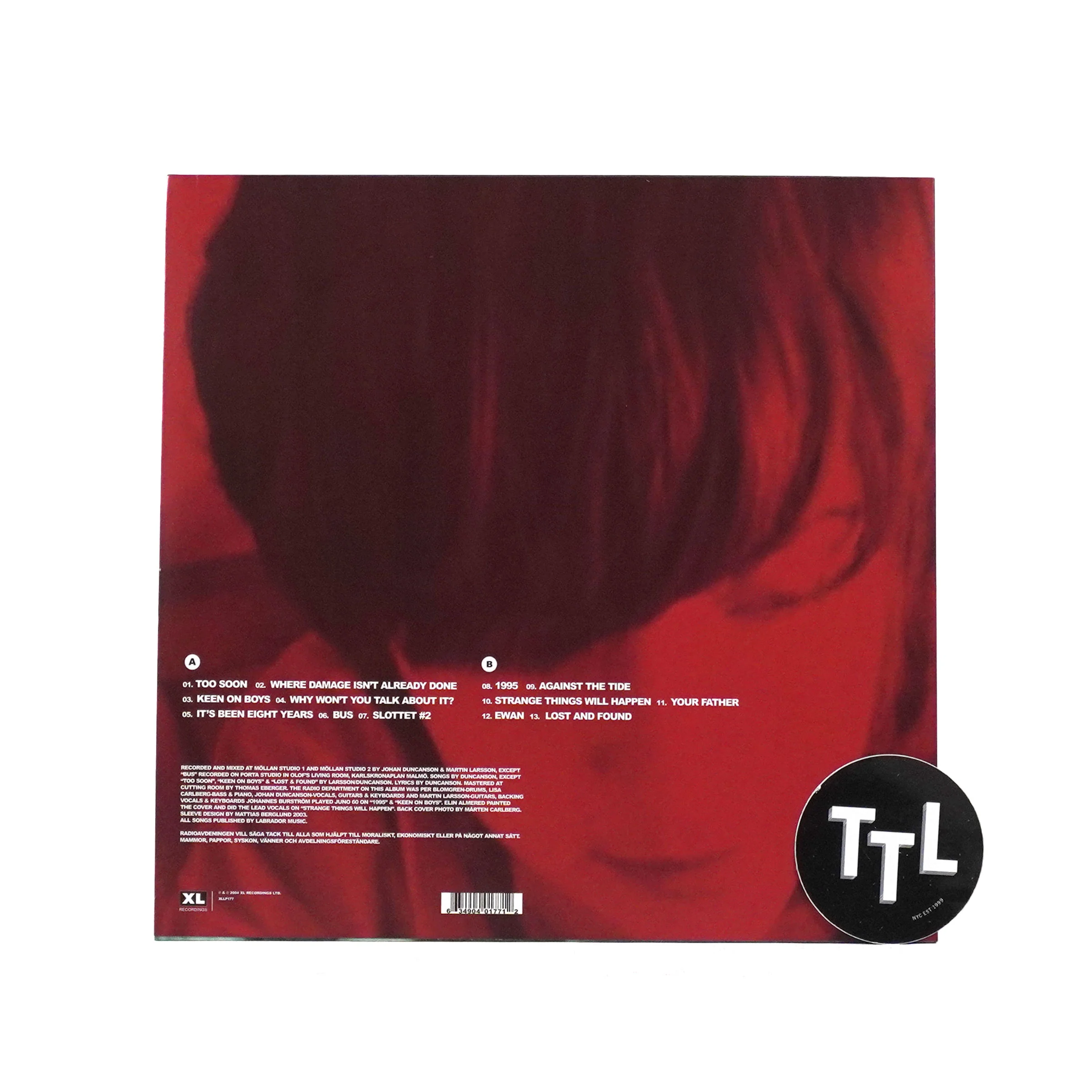 The Radio Dept.: Lesser Matters (Import) Vinyl LP - Image 2