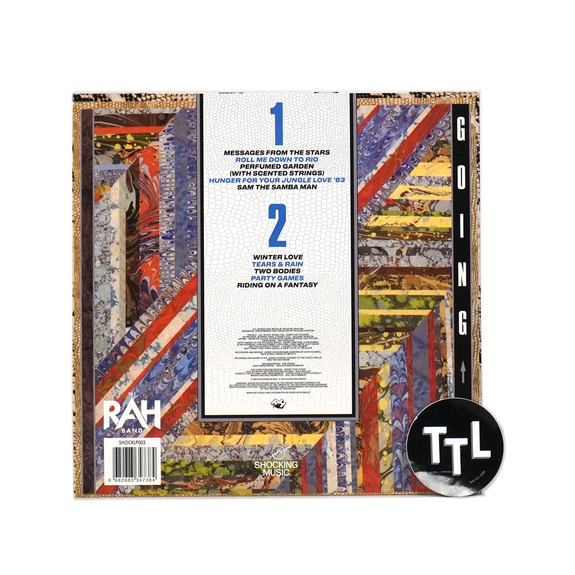 RAH Band: Going Up Vinyl LP - Image 2