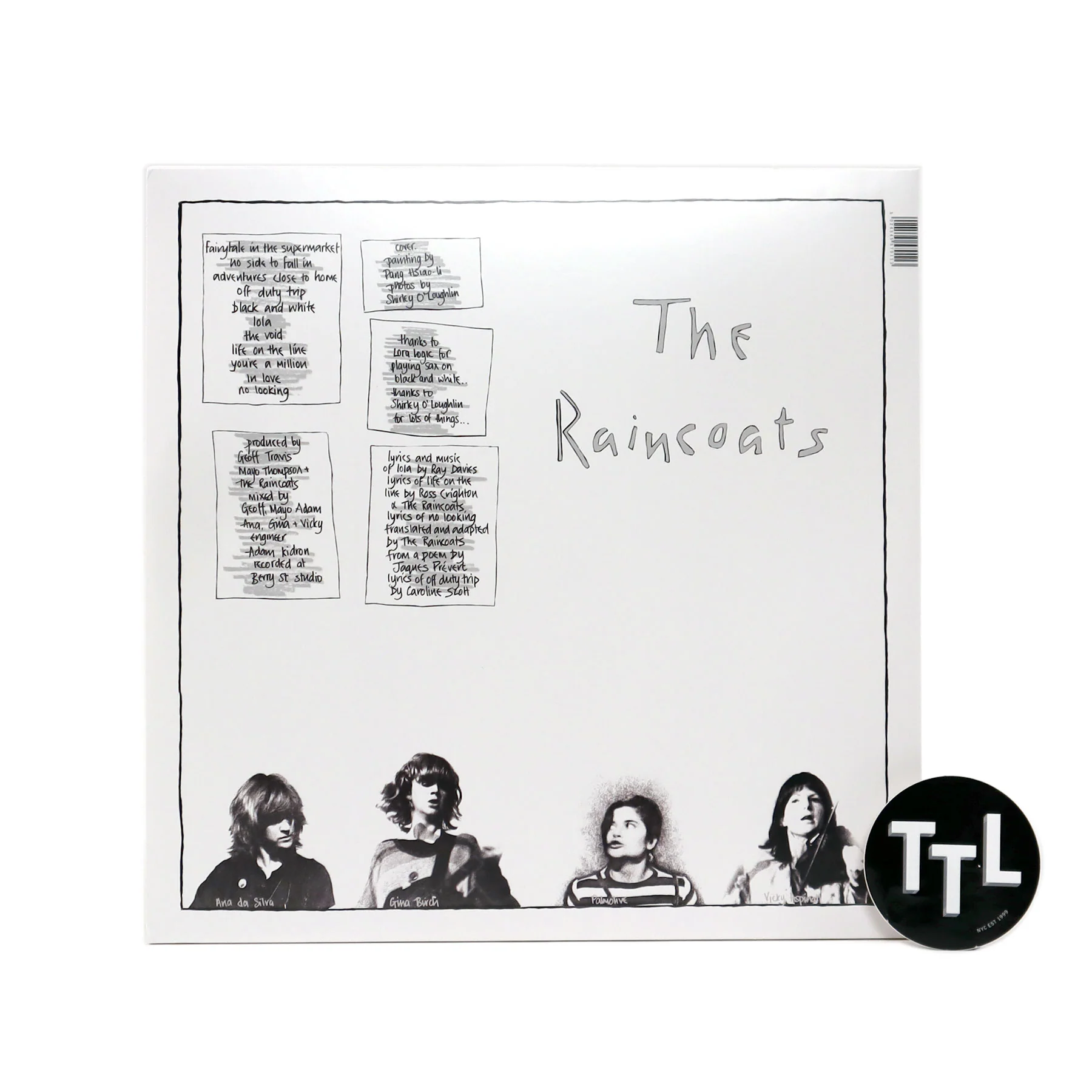 The Raincoats: The Raincoats (Silver Colored Vinyl) Vinyl LP - Image 3