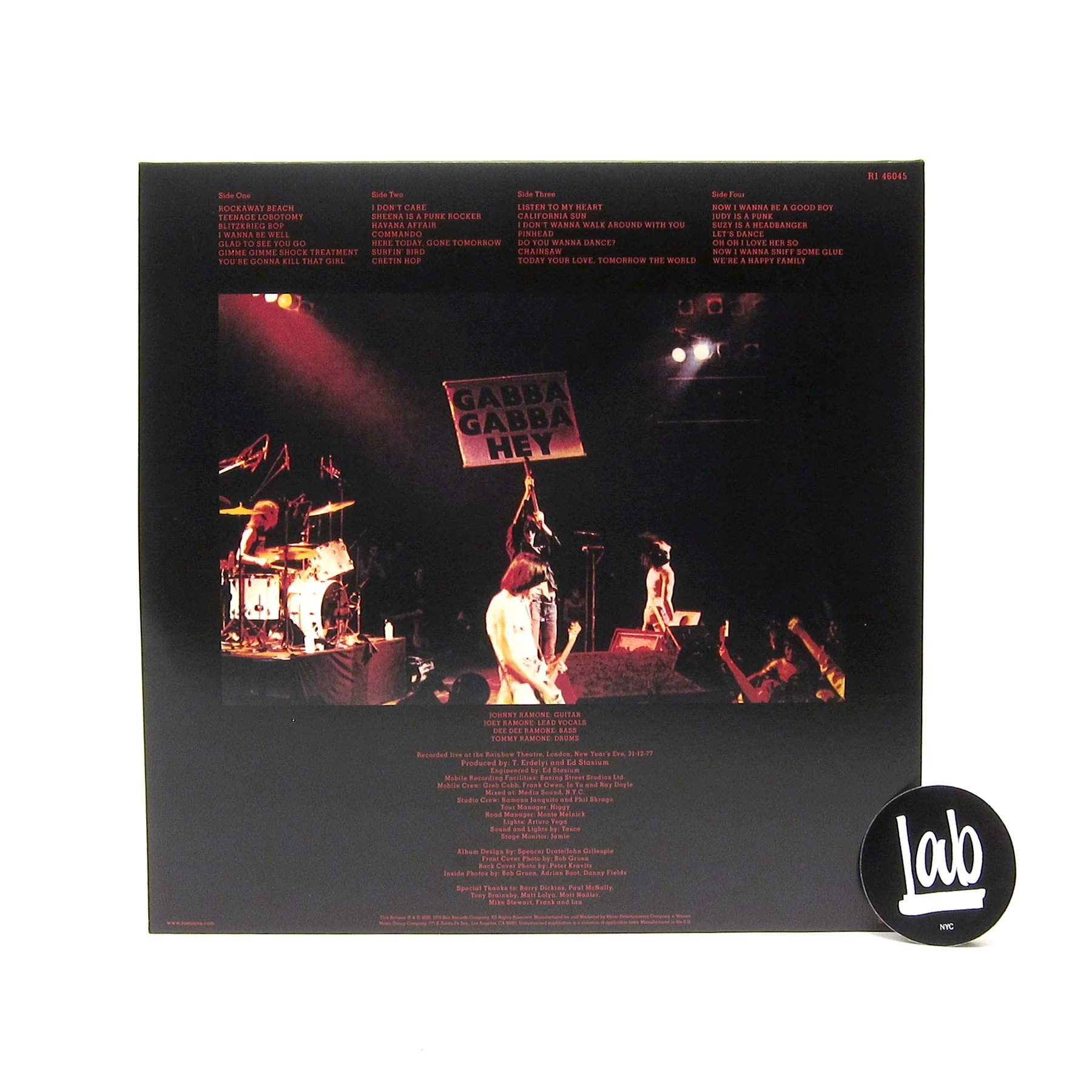 The Ramones: It's Alive Vinyl 2LP - Image 3