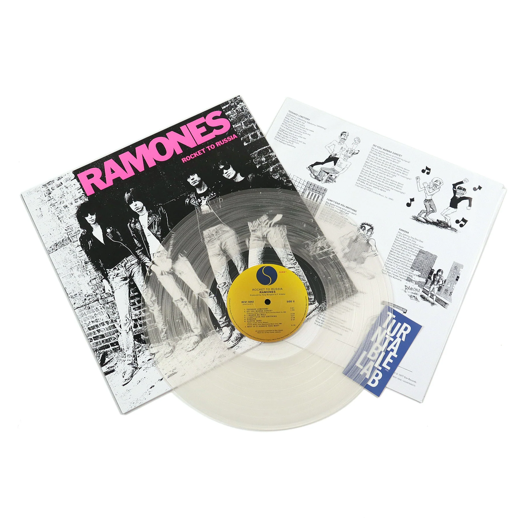 The Ramones: Rocket To Russia (180g Indie Exclusive Colored Vinyl) Vinyl LP - Image 2