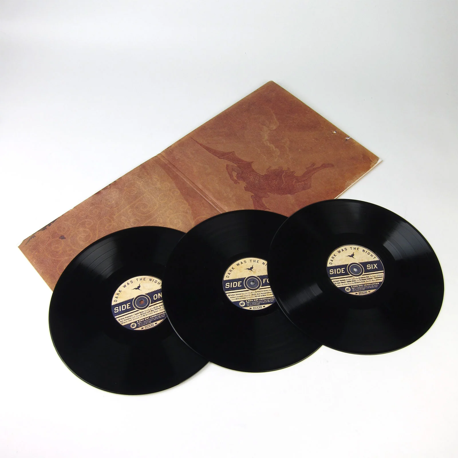 The Red Hot Organisation: Dark Was The Night (Arcade Fire, Cat Power, Feist) Vinyl 3LP - Image 2