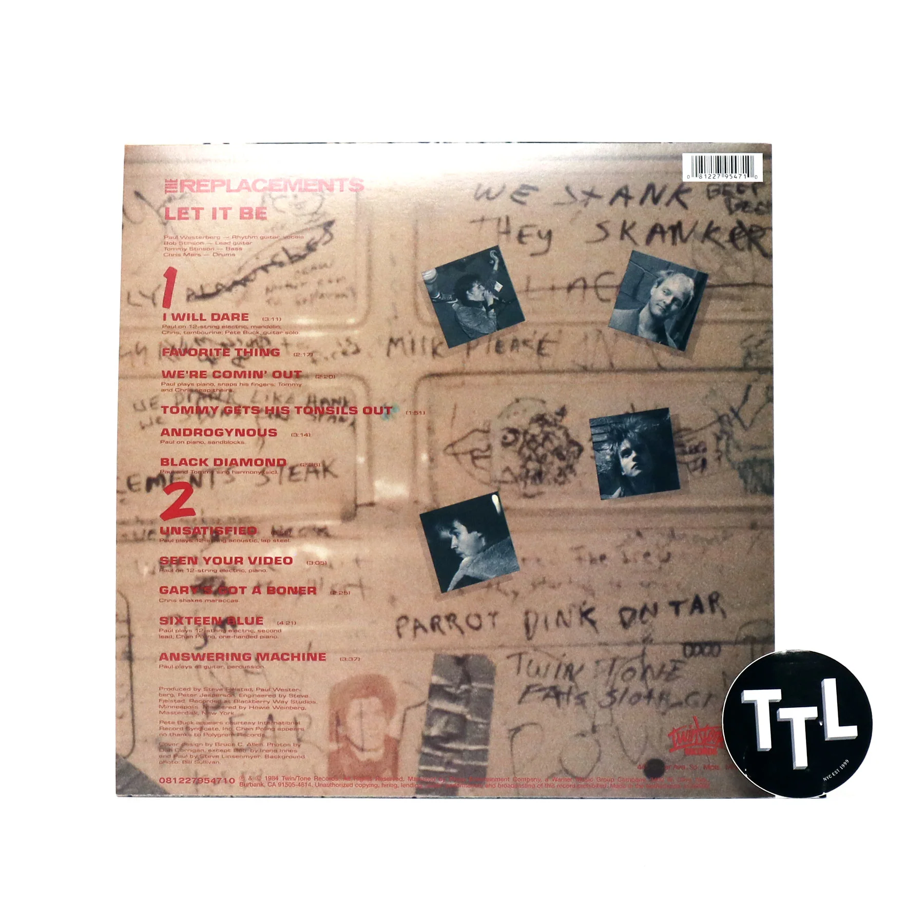 The Replacements: Let It Be Vinyl LP - Image 2