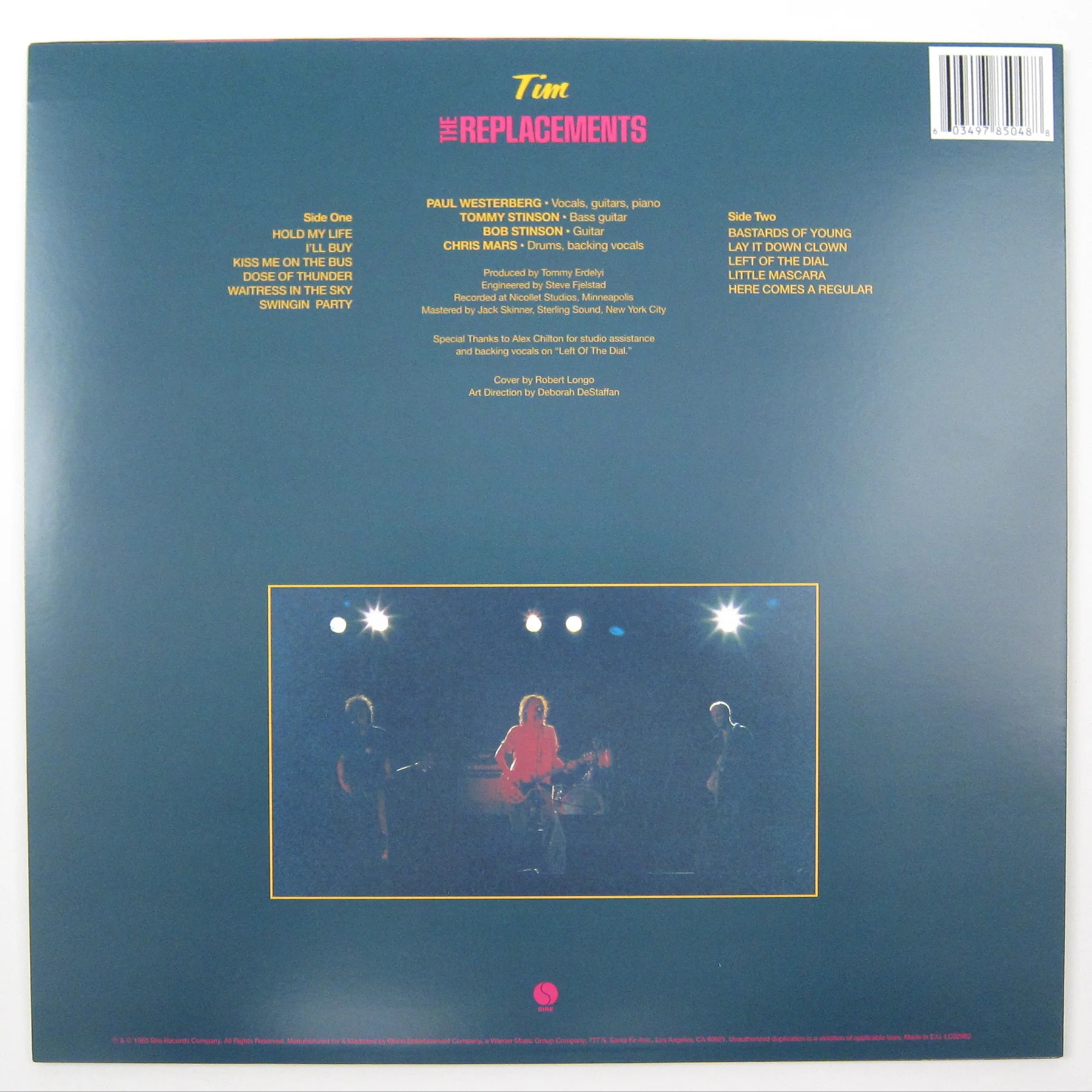 The Replacements: Tim (Colored Vinyl) Vinyl LP - Image 2