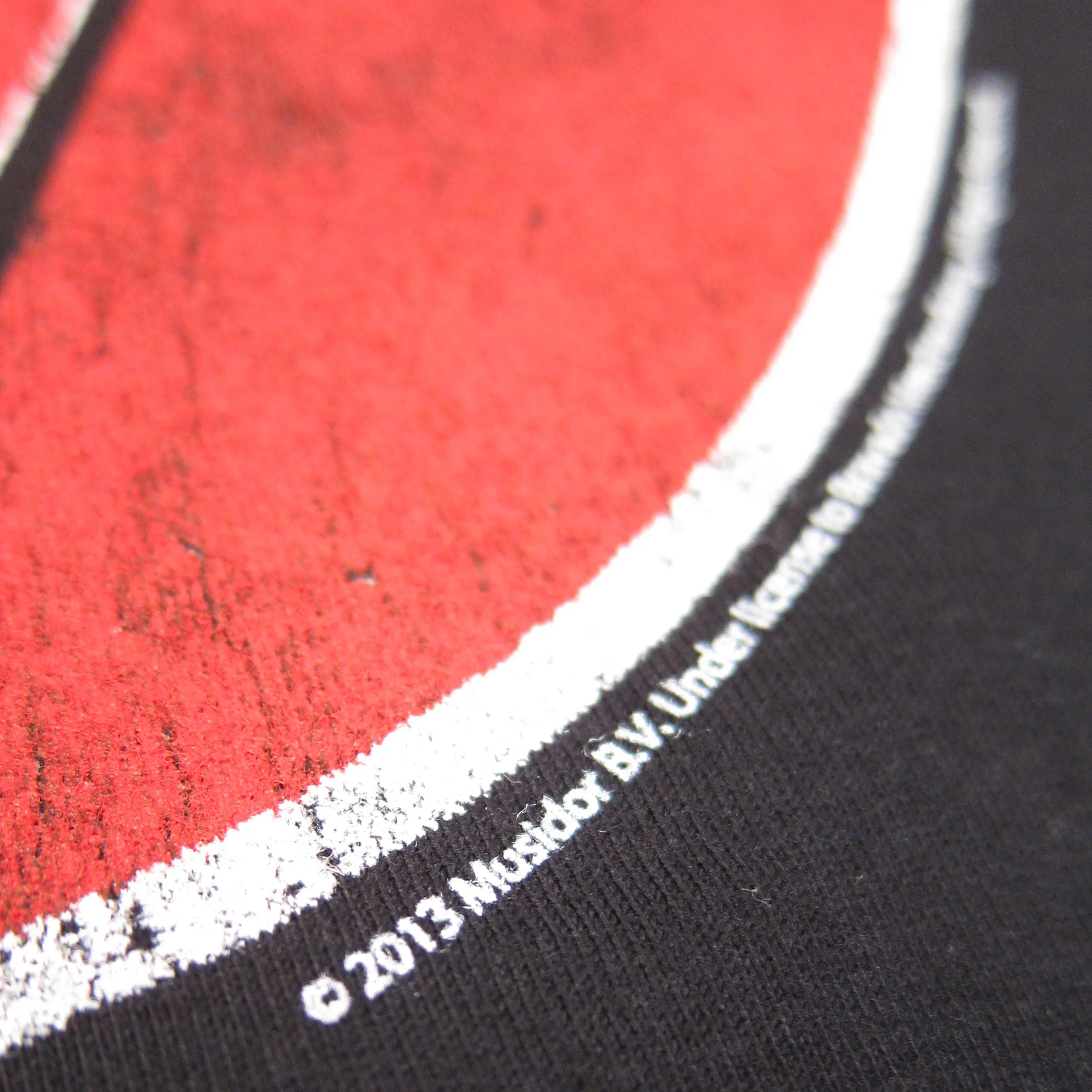 The Rolling Stones: Distressed 89 Tongue Shirt - Black - Image 2