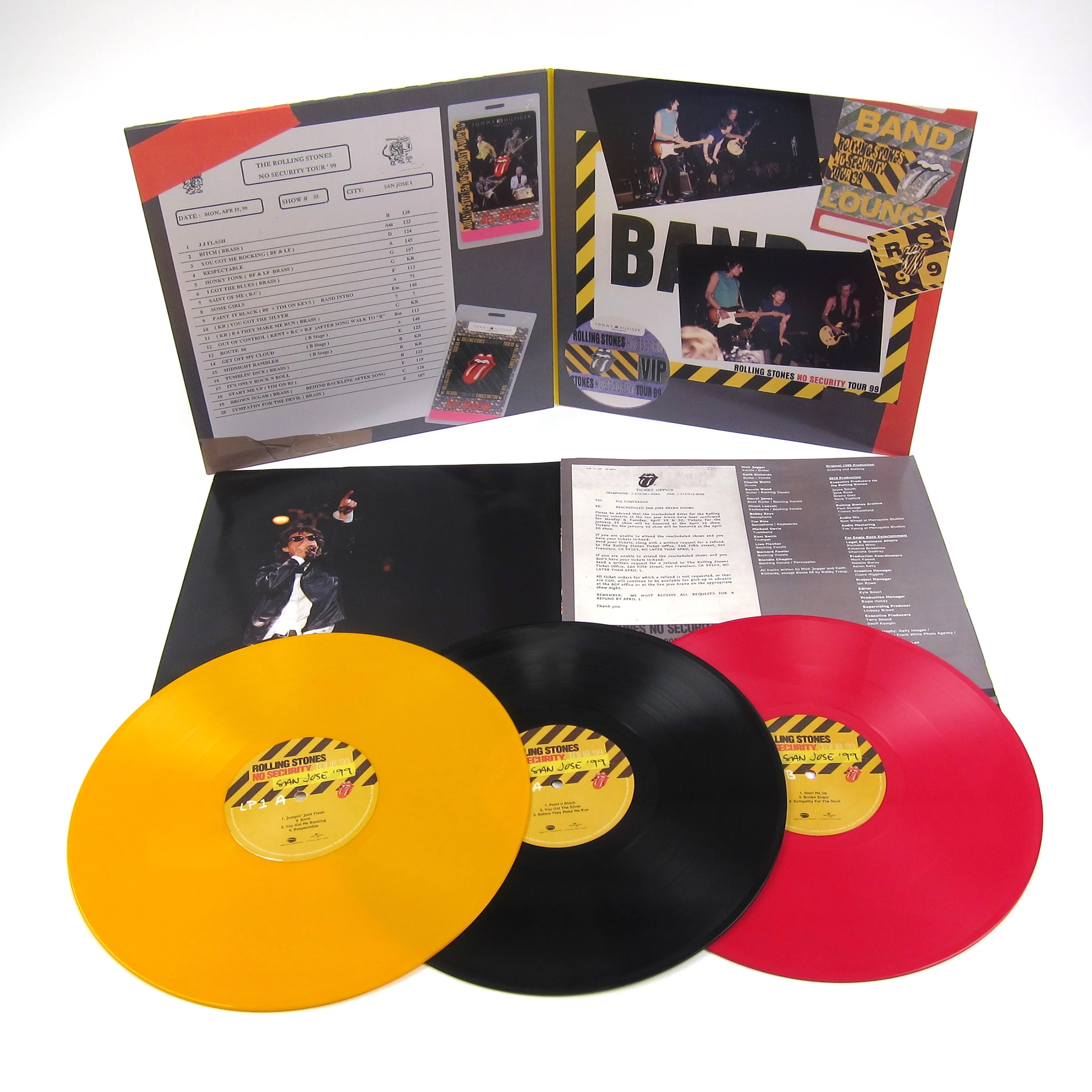 The Rolling Stones: From The Vault - No Security - San Jose 1999 Vinyl 3LP - Image 2