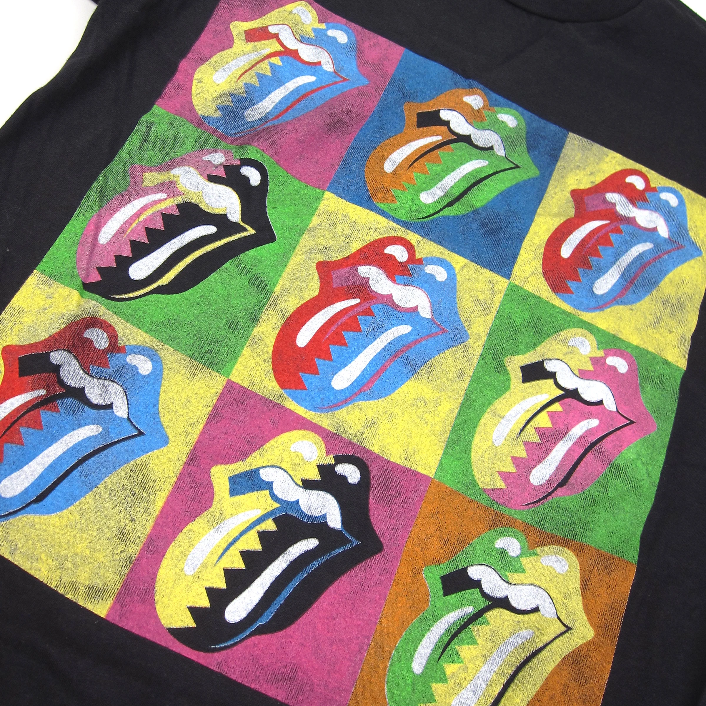 The Rolling Stones: Steel Wheels 89 Shirt - Black - Image 3