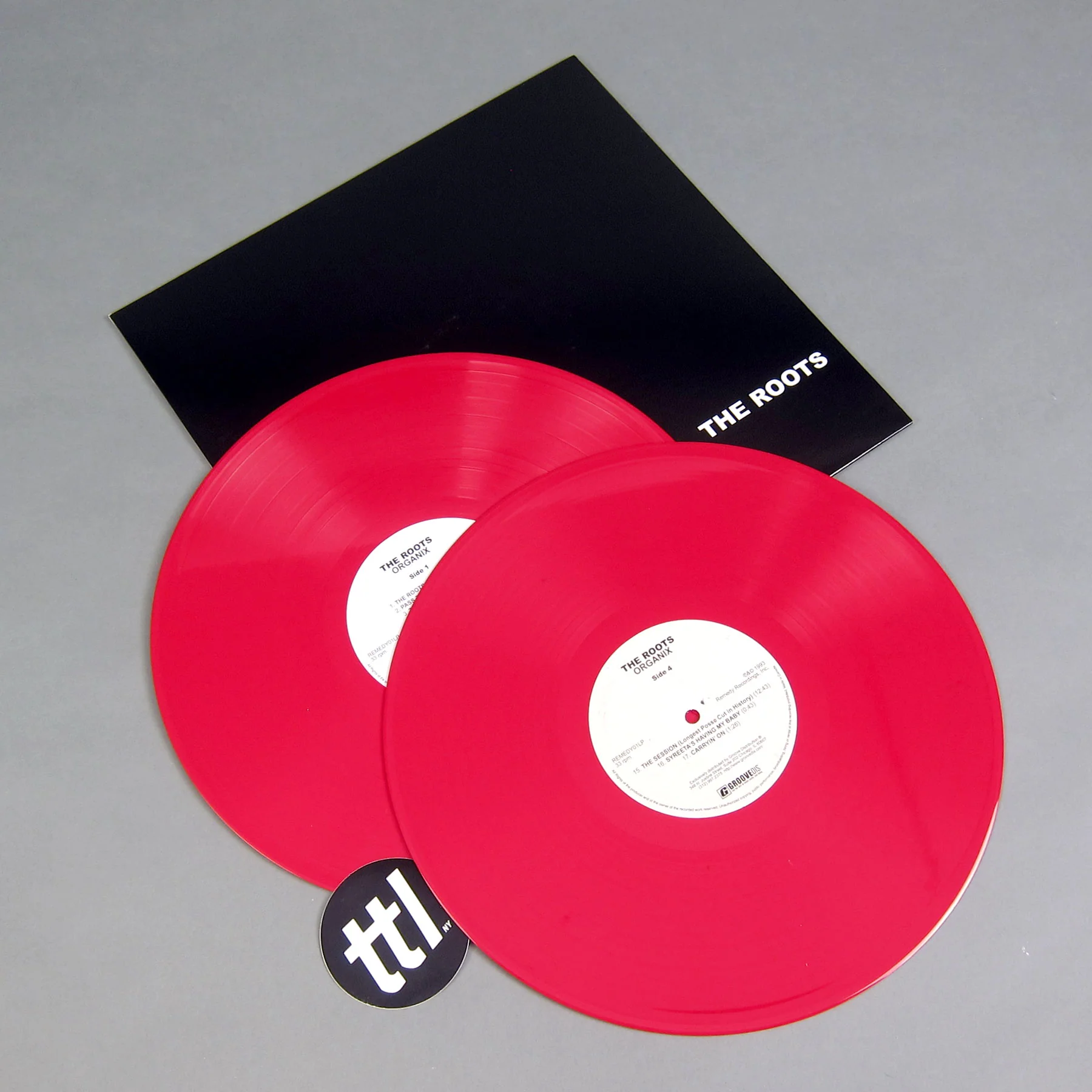 The Roots: Organix (Red Colored Vinyl) Vinyl 2LP - Turntable Lab Exclusive - Image 2