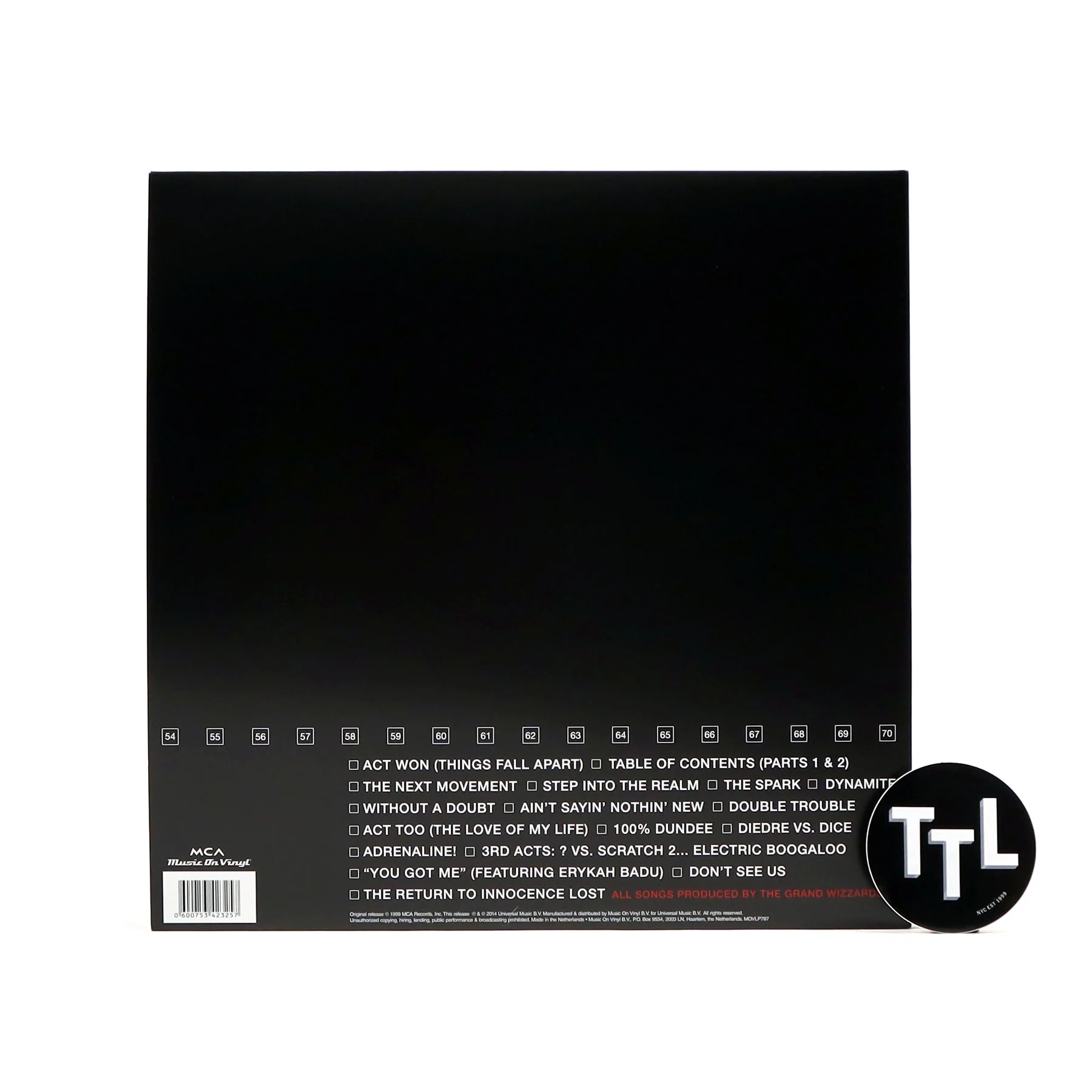 The Roots: Things Fall Apart (Music On Vinyl 180g) Vinyl 2LP - Image 3