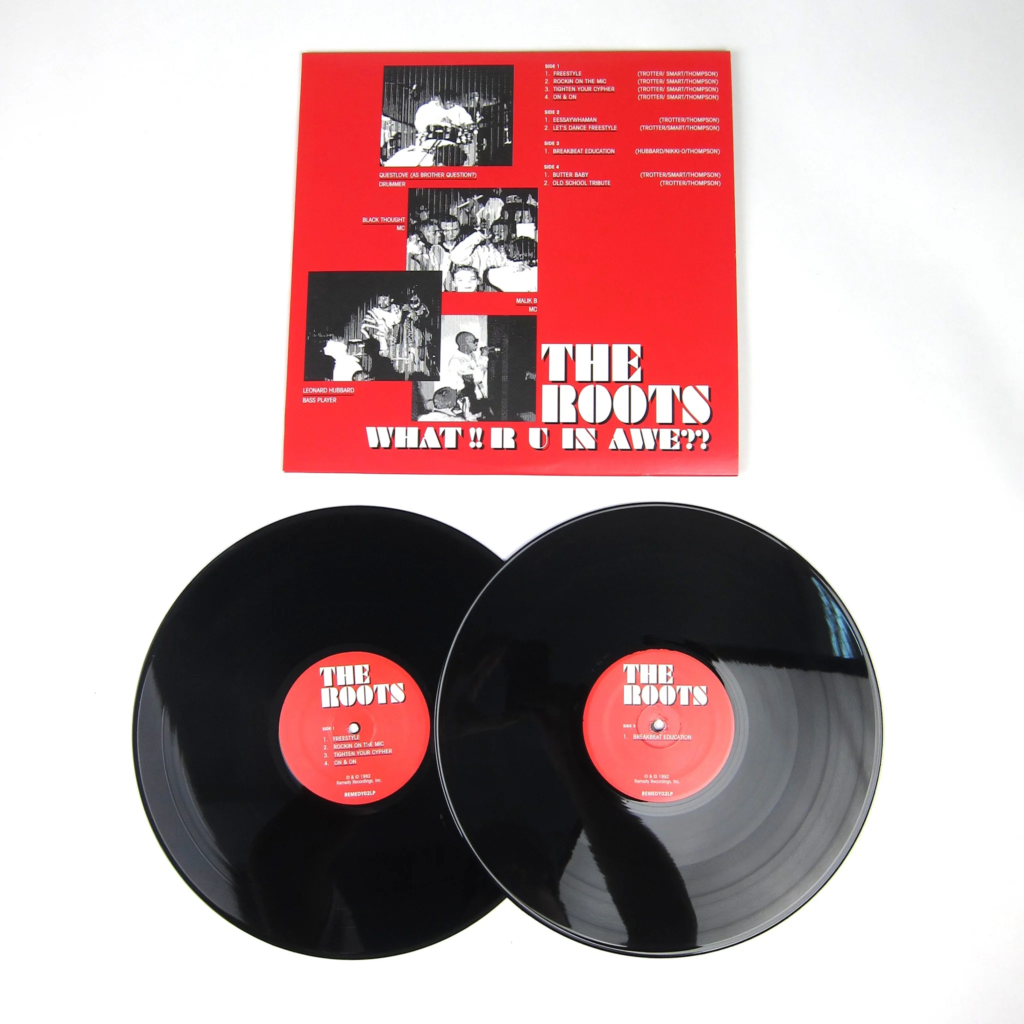The Roots: What!! R U In Awe?? - Live 1992 Vinyl 2LP - Image 2