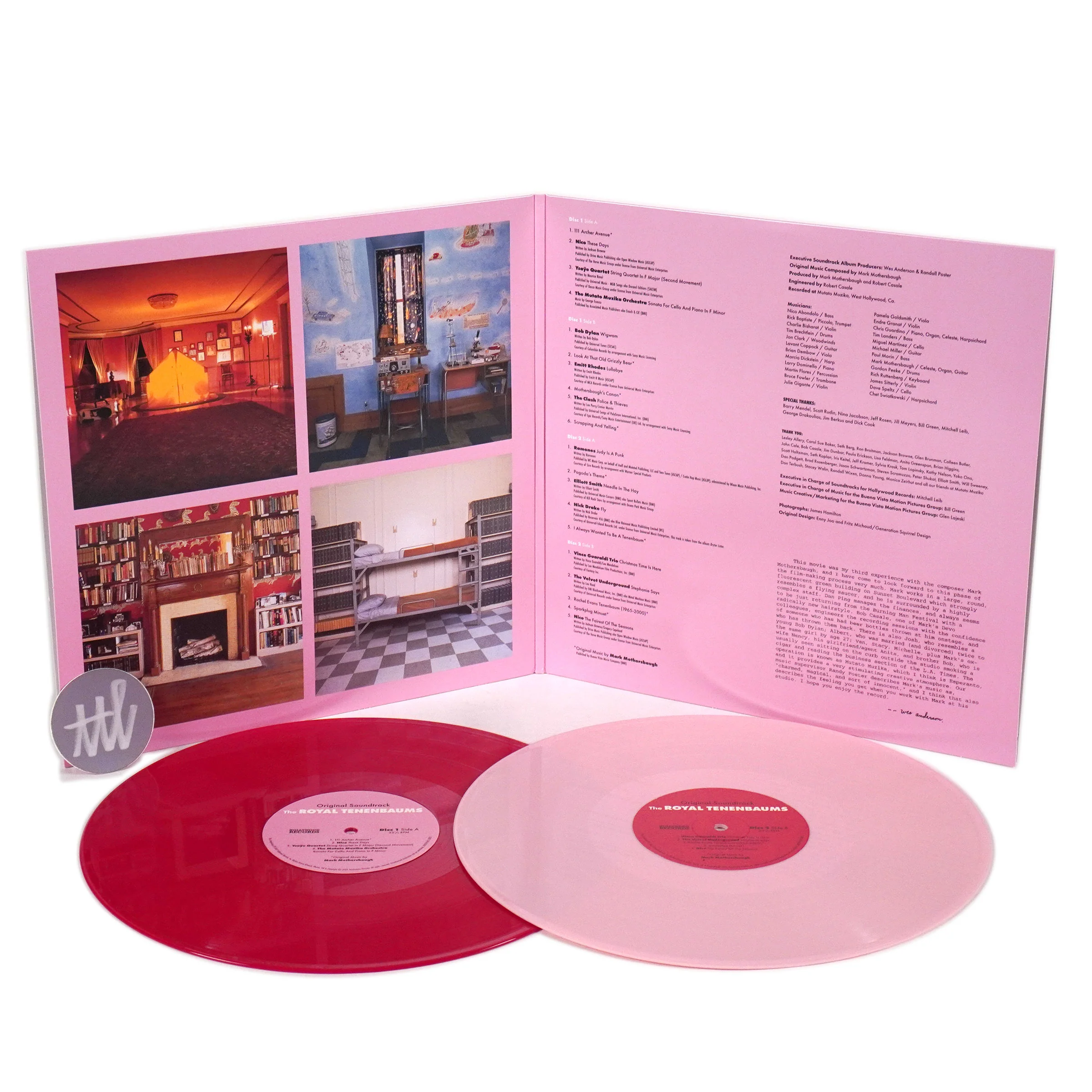 The Royal Tenenbaums: Original Soundtrack (Colored Vinyl) Vinyl 2LP - Image 2