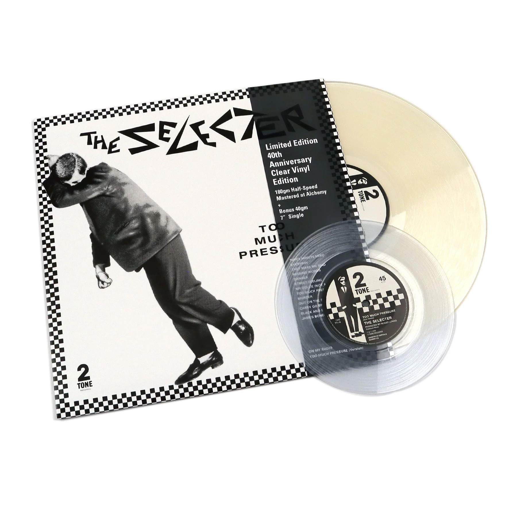 The Selecter: Too Much Pressure - 40th Anniversary (180g, Indie Exclusive Colored Vinyl) Vinyl LP + 7"