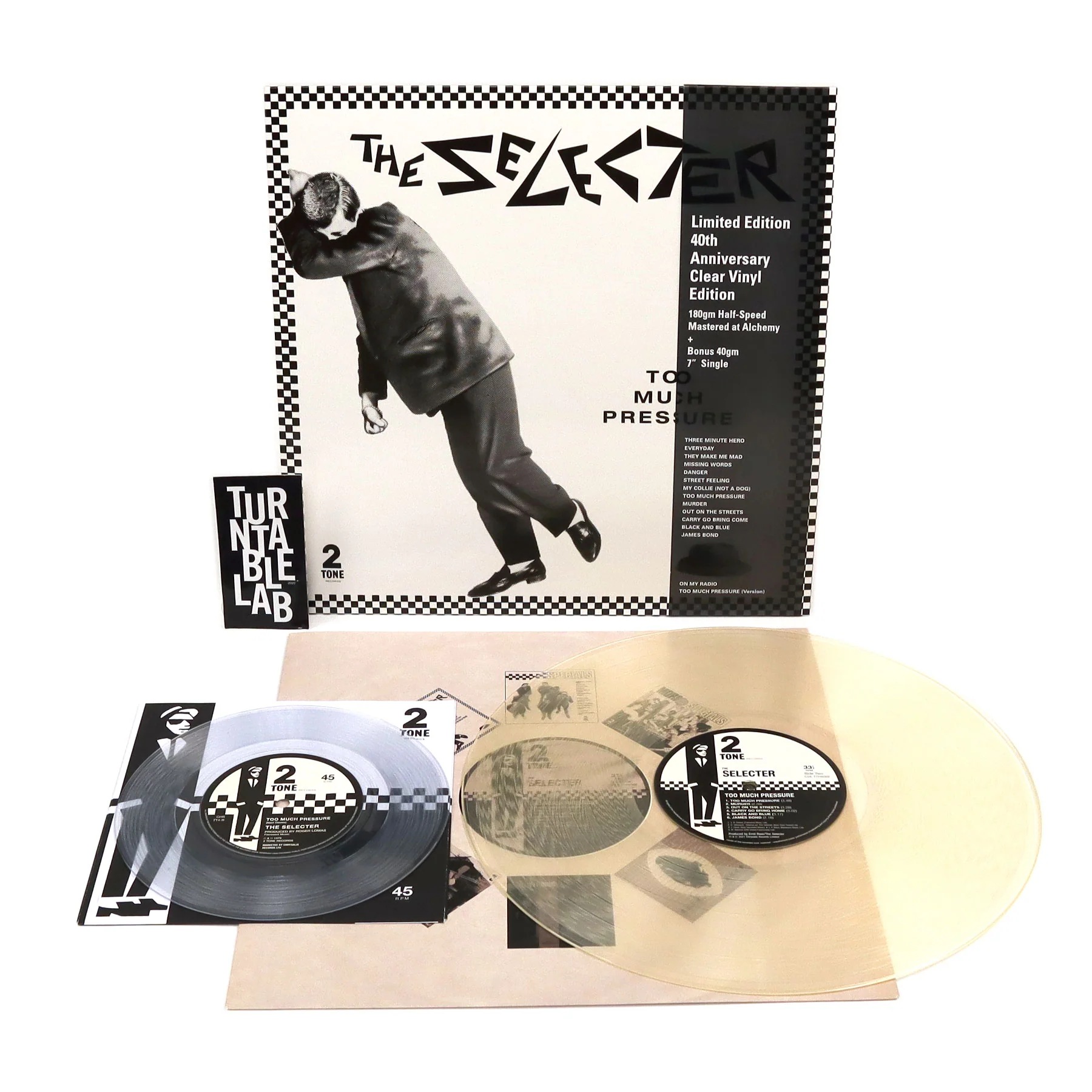 The Selecter: Too Much Pressure - 40th Anniversary (180g, Indie Exclusive Colored Vinyl) Vinyl LP + 7" - Image 2