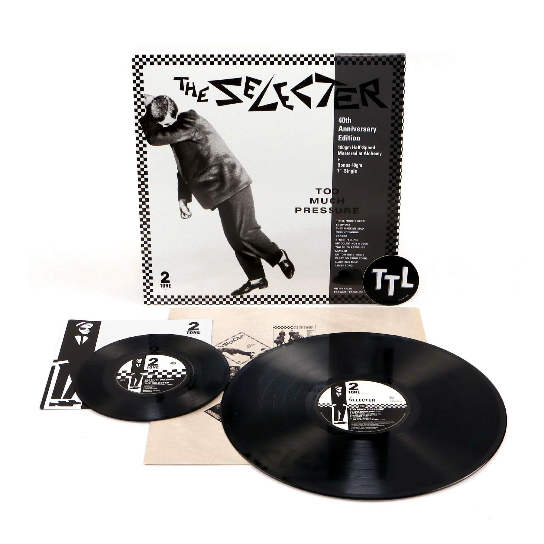 The Selecter: Too Much Pressure - 40th Anniversary (180g) Vinyl LP+7" - Image 2