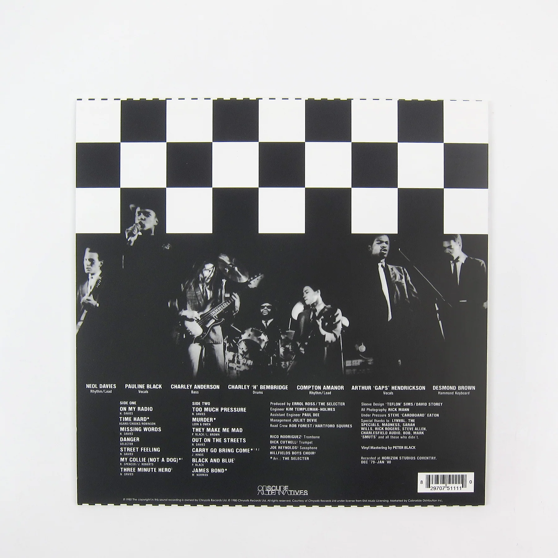 The Selecter: Too Much Pressure (Colored Vinyl) Vinyl LP - Image 2