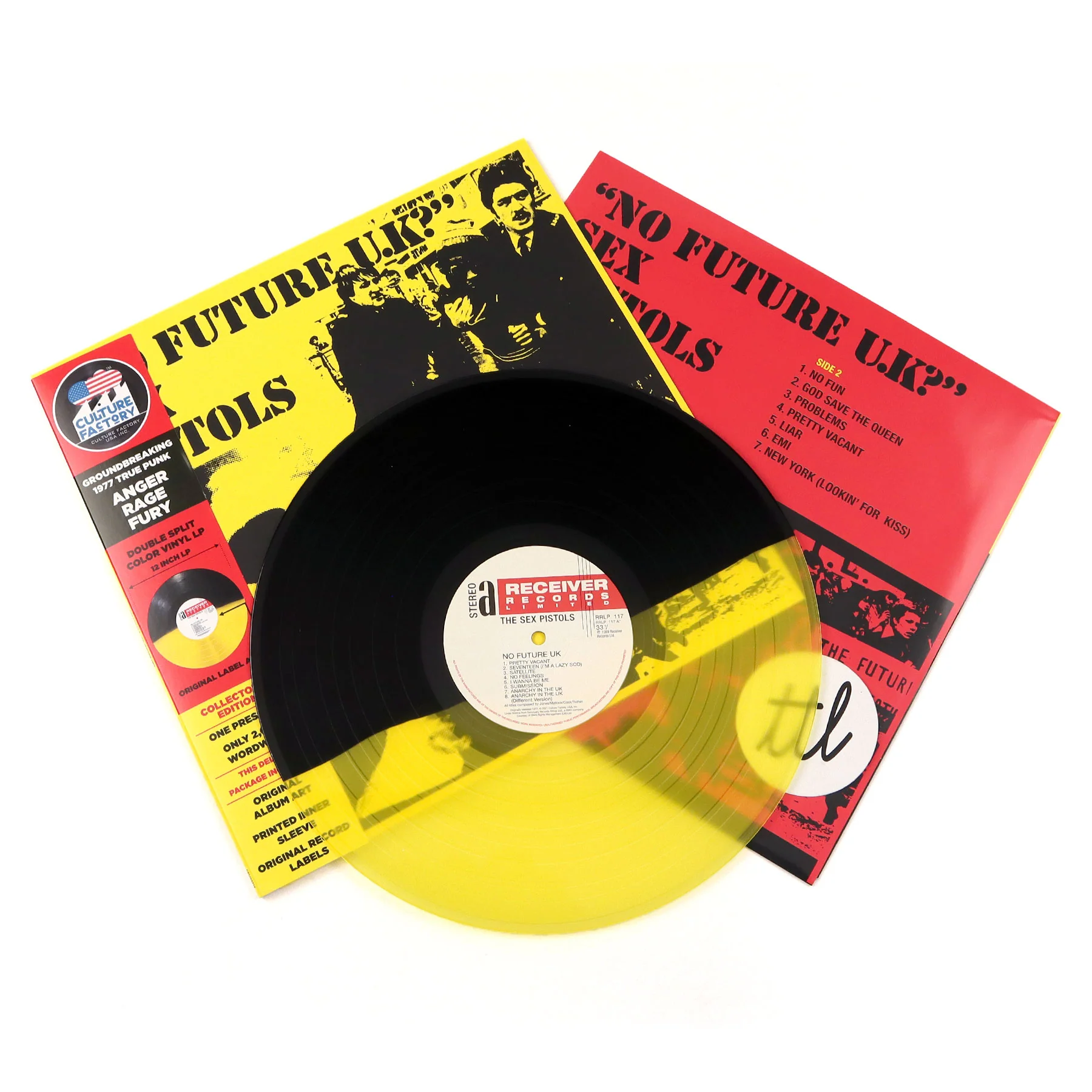 Sex Pistols: No Future UK (Indie Exclusive Colored Vinyl) Vinyl LP - Image 2