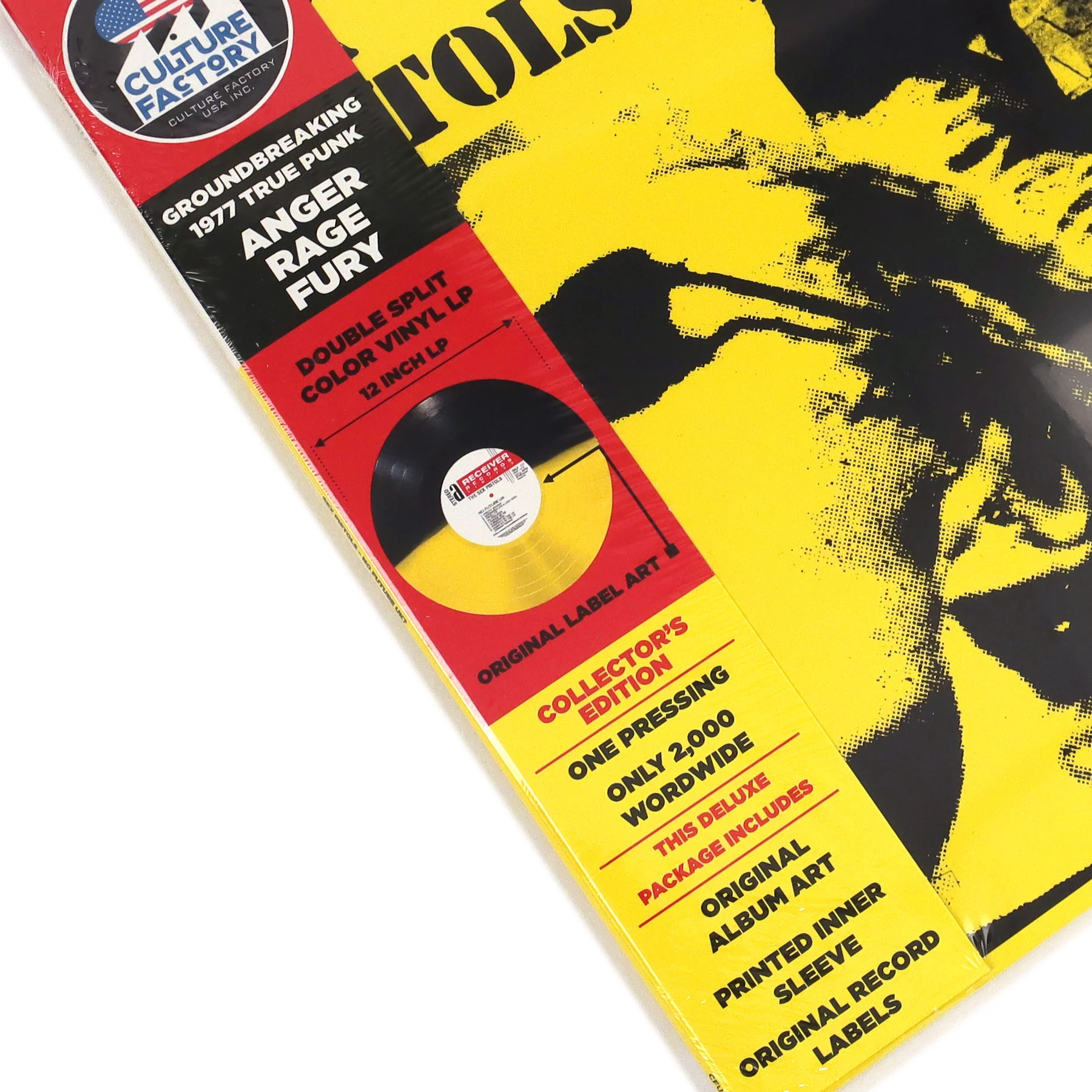Sex Pistols: No Future UK (Indie Exclusive Colored Vinyl) Vinyl LP - Image 4