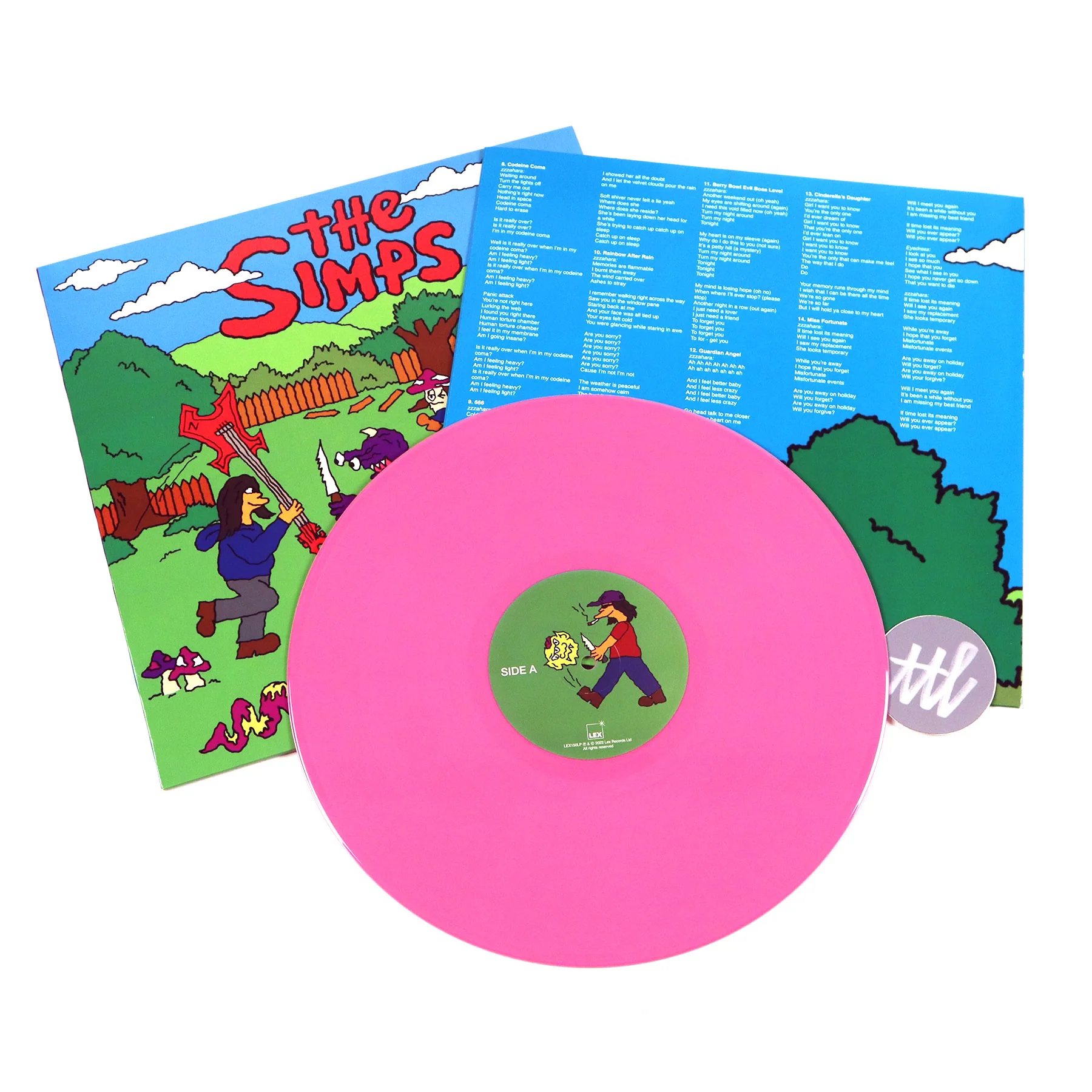 The Simps: Siblings (180g, Colored Vinyl) Vinyl LP - Image 2