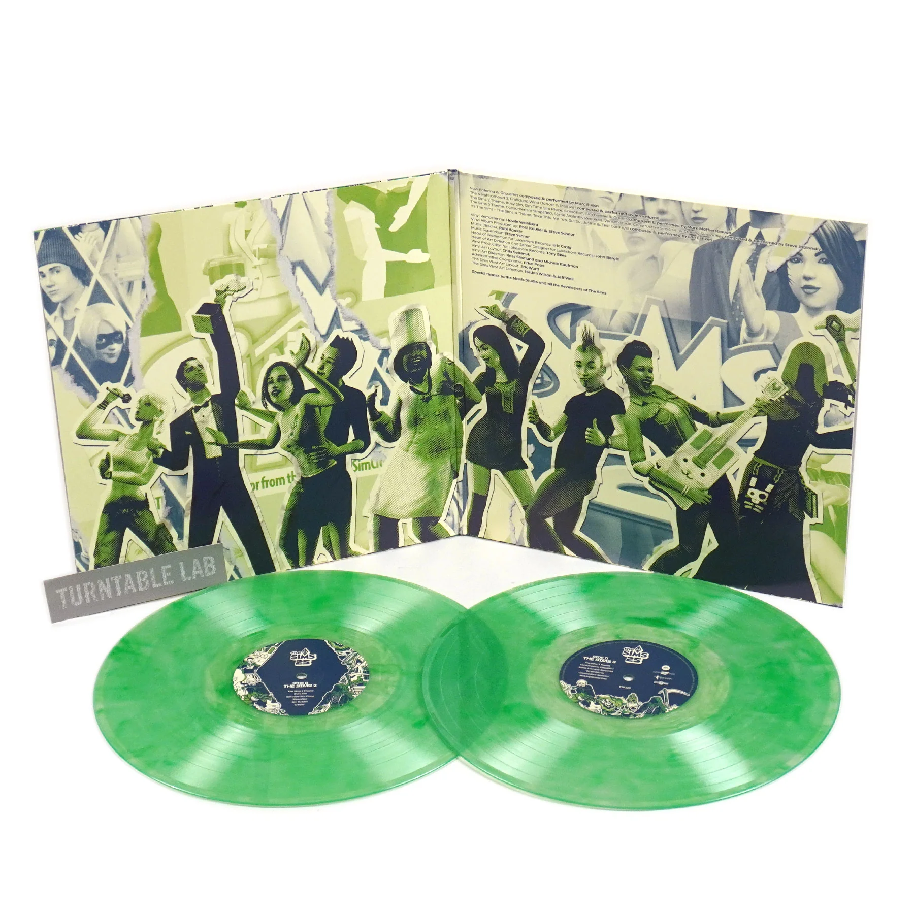 The Sims: 25th Soundtrack (Metallic Green Colored Vinyl) Vinyl 2LP - Image 2